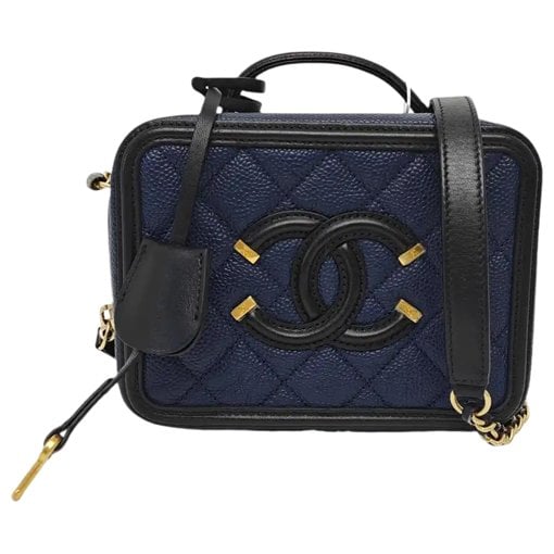CC Filigree leather handbag