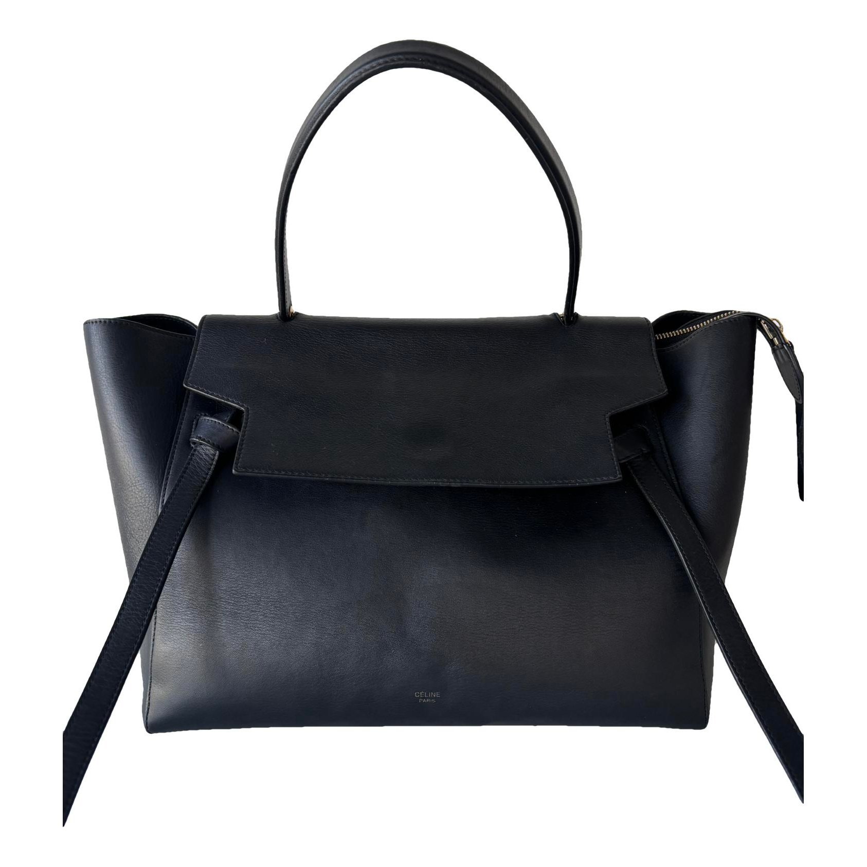 Big Bag leather handbag
