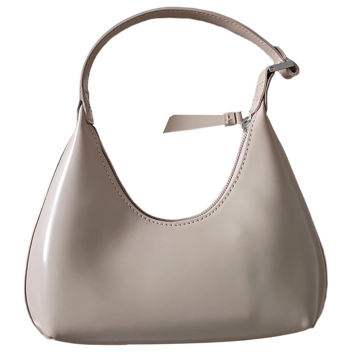 By Far Mini leather clutch bag