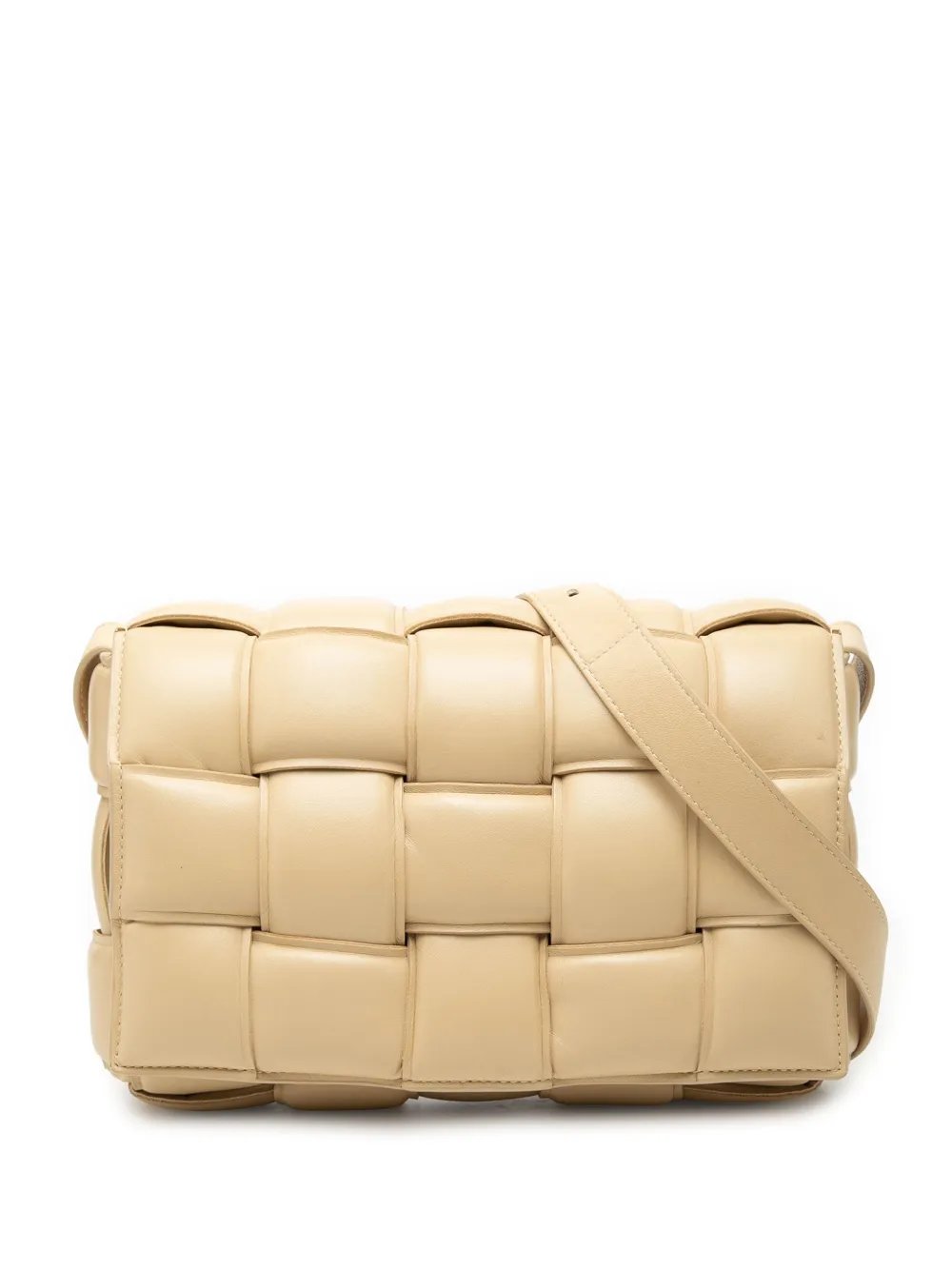 2012-2026 Nappa Intrecciato Padded Cassette crossbody bag