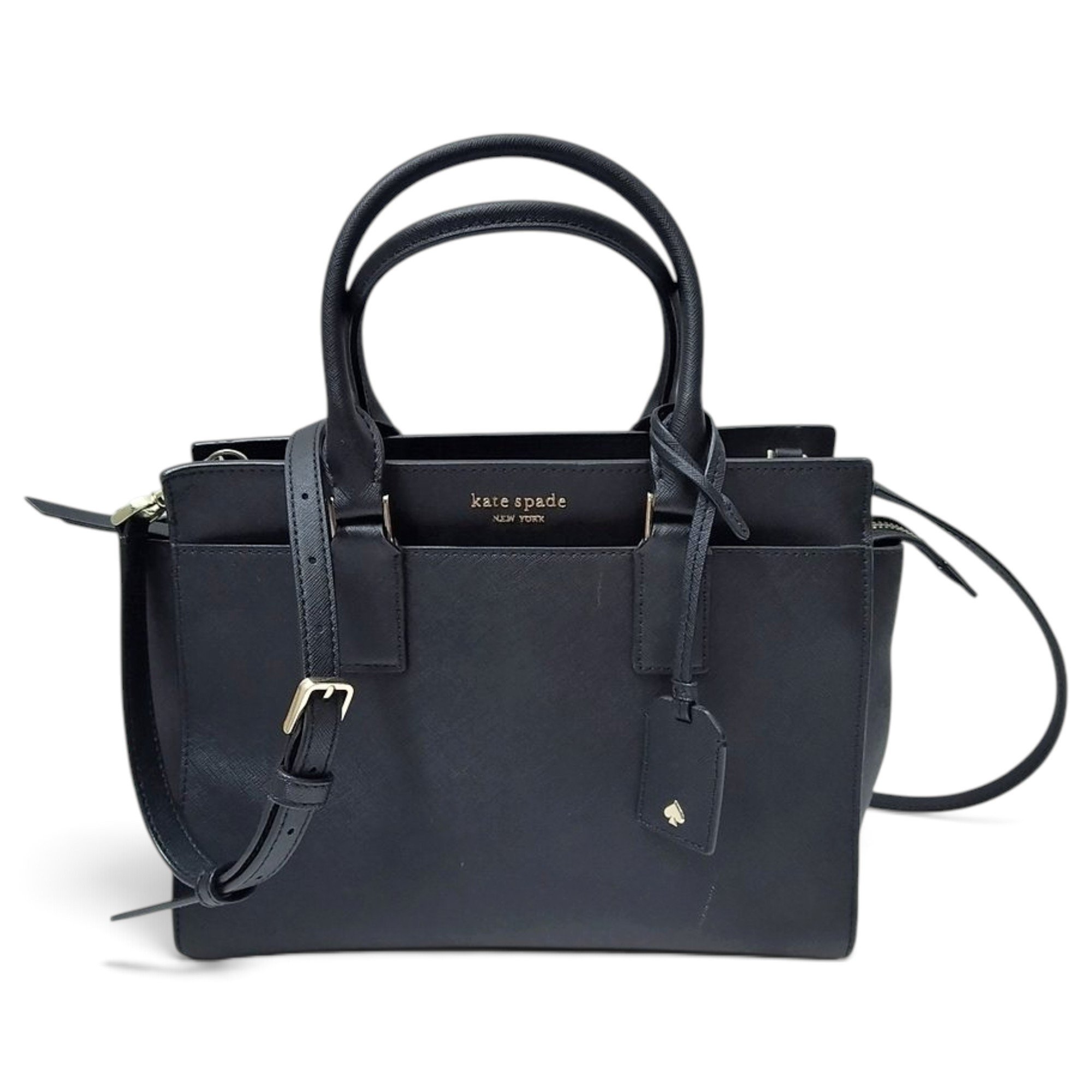 Leather satchel