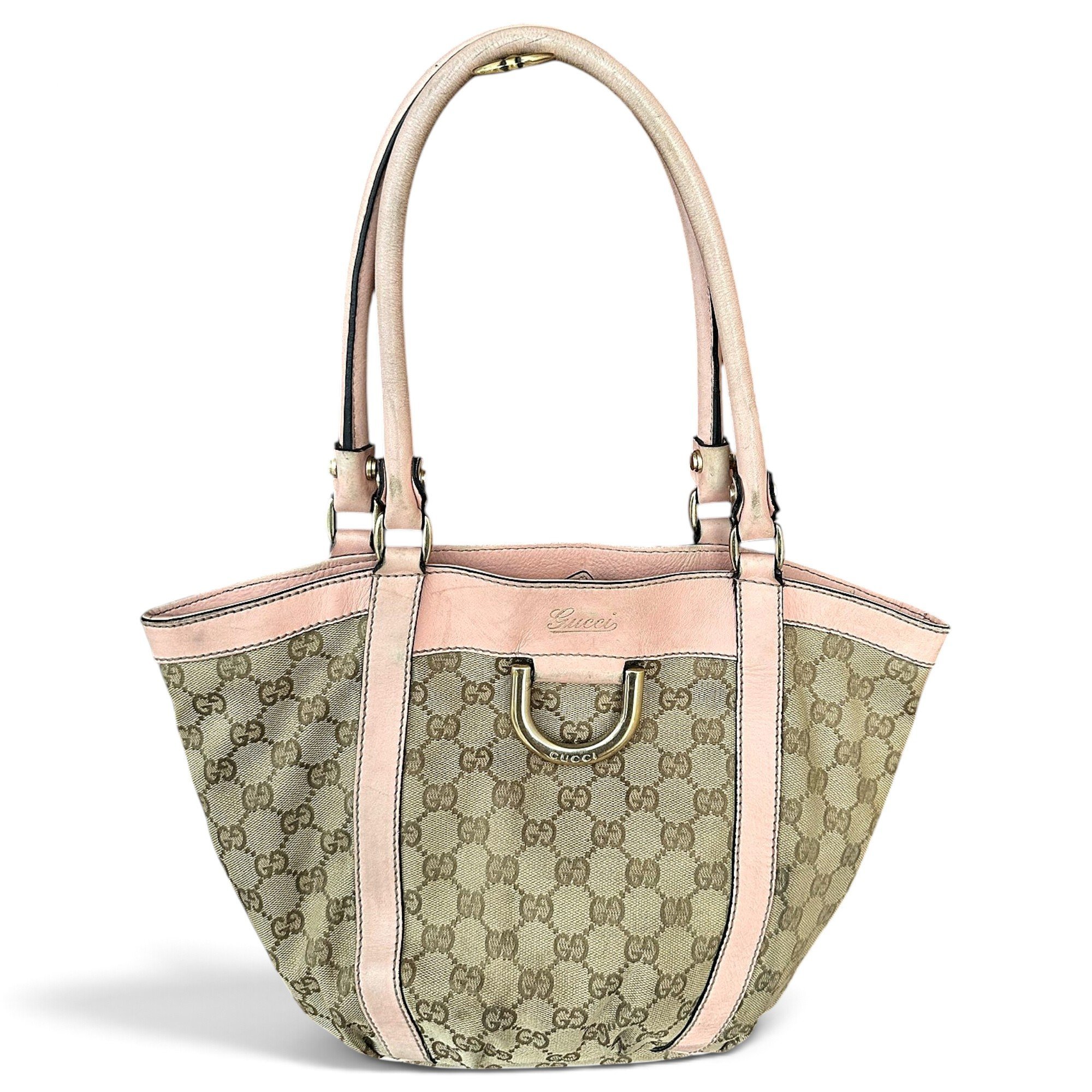 D-Ring leather handbag