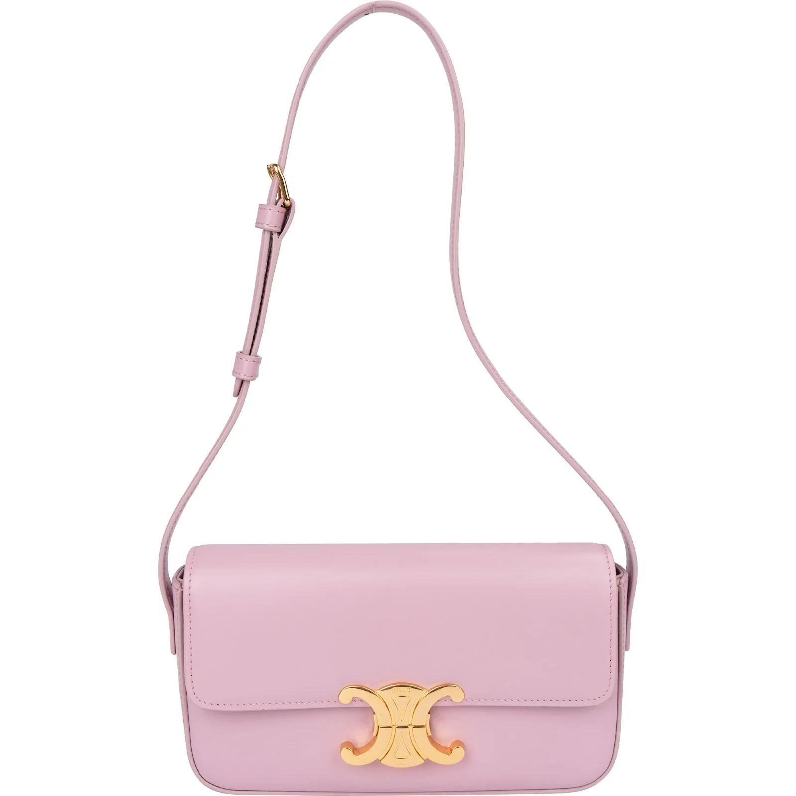Triomphe leather handbag