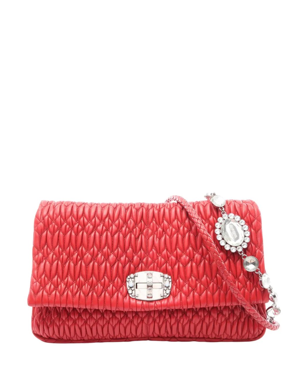 2010-2015 Matelasse Nappa Crystal Chain satchel