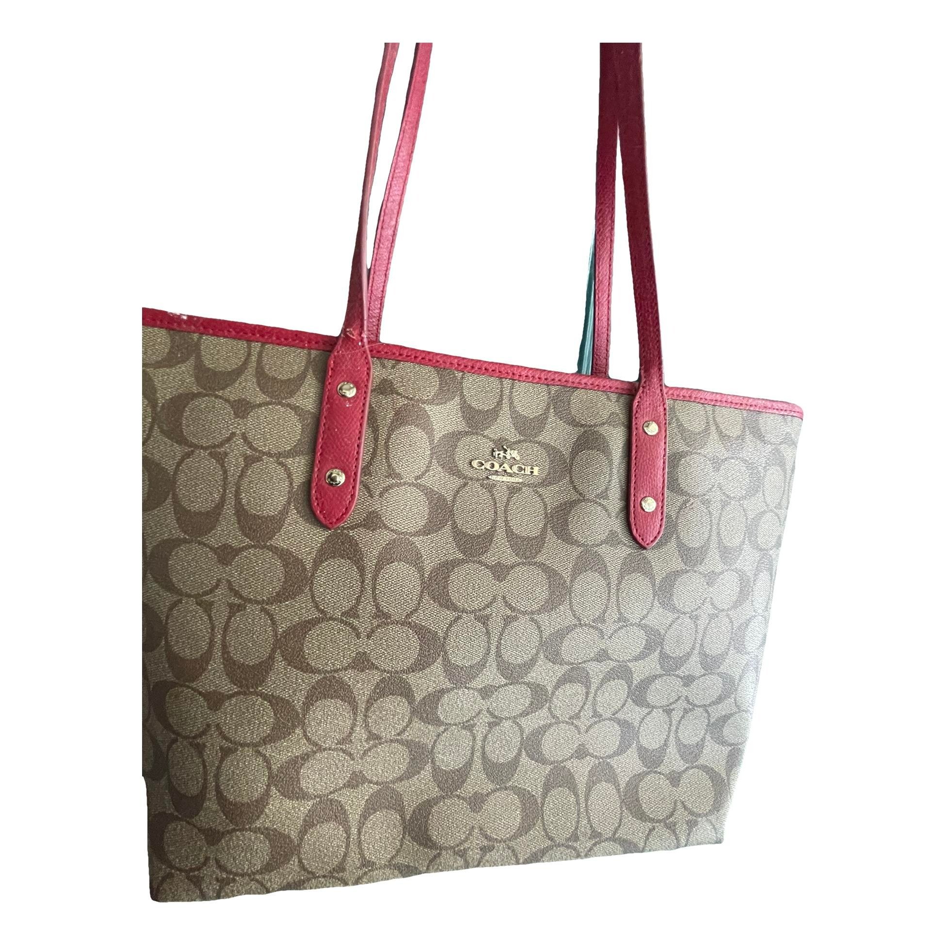 CITY ZIP TOTE leather tote