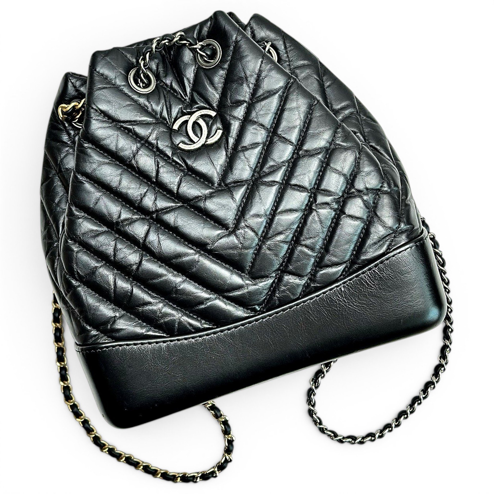 Gabrielle Bucket leather handbag