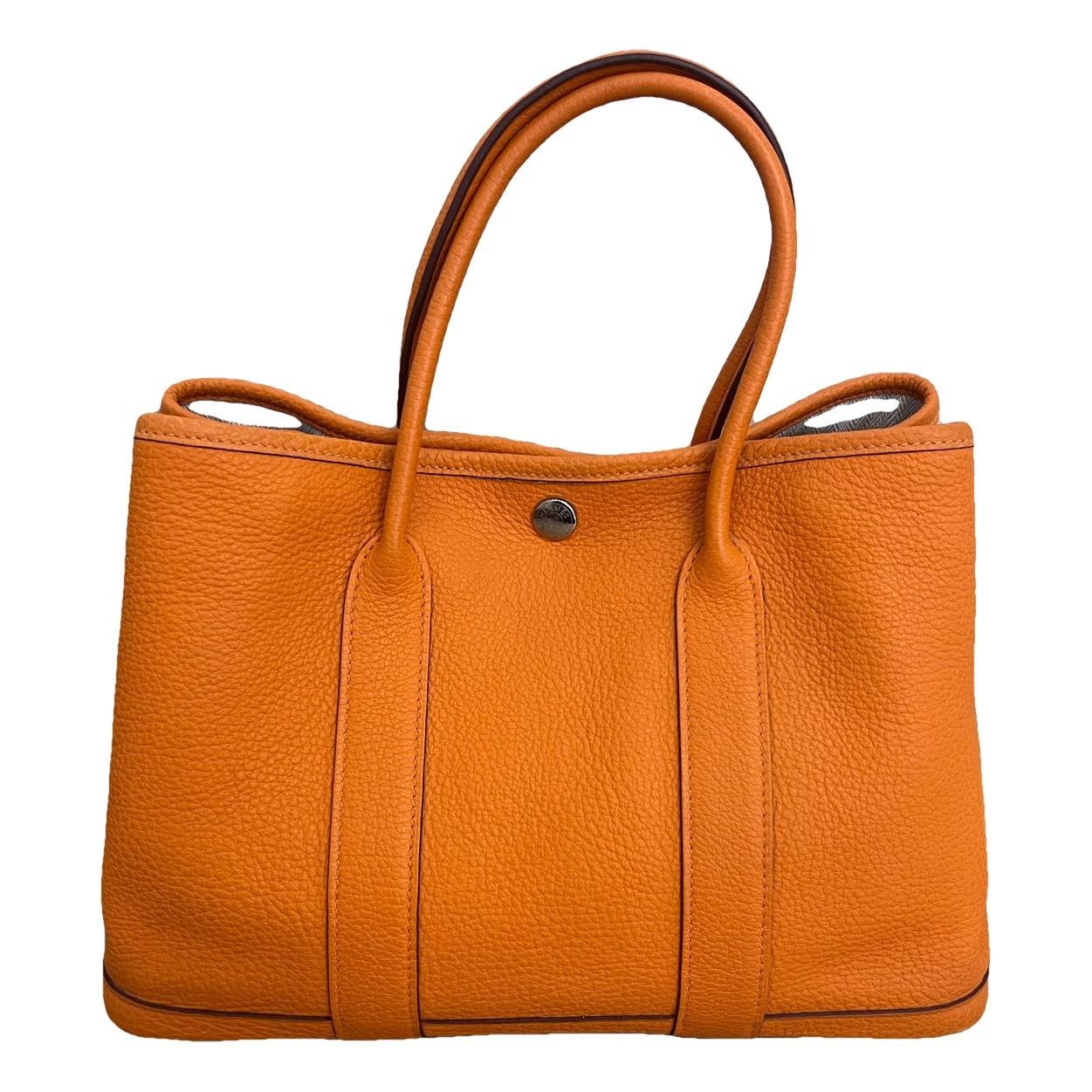 Hermes Garden Party Handbag Feu