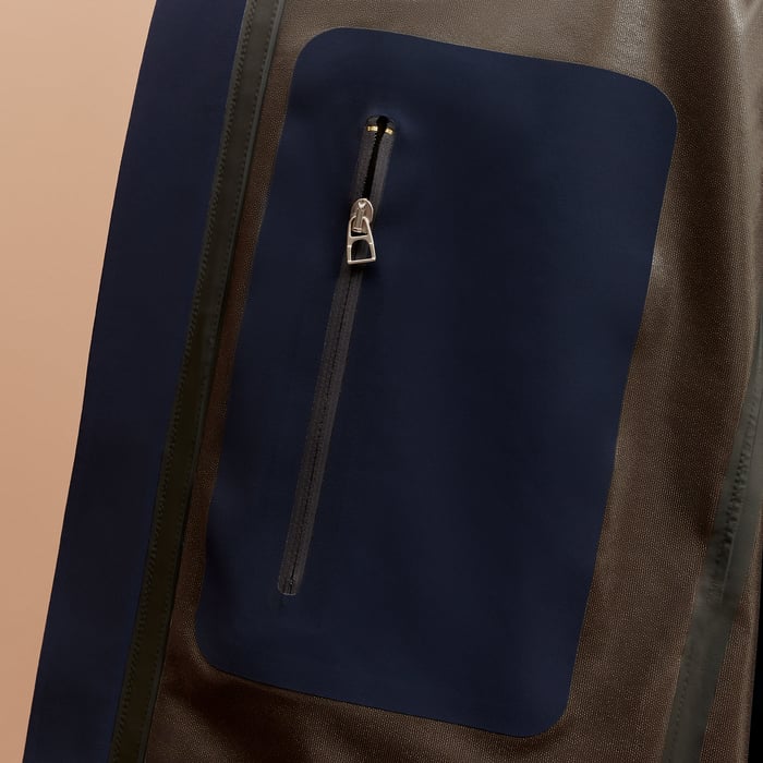 Navy Hardshell Jumping Water-resistant Jacket