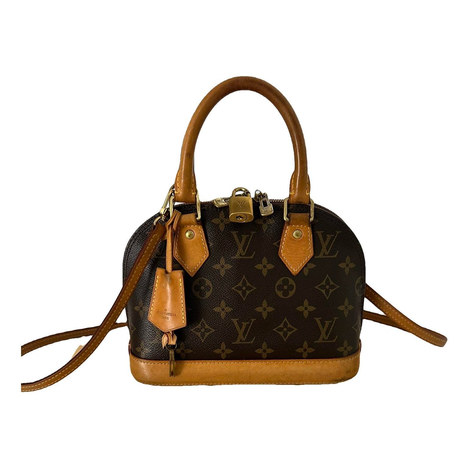 Alma BB leather handbag