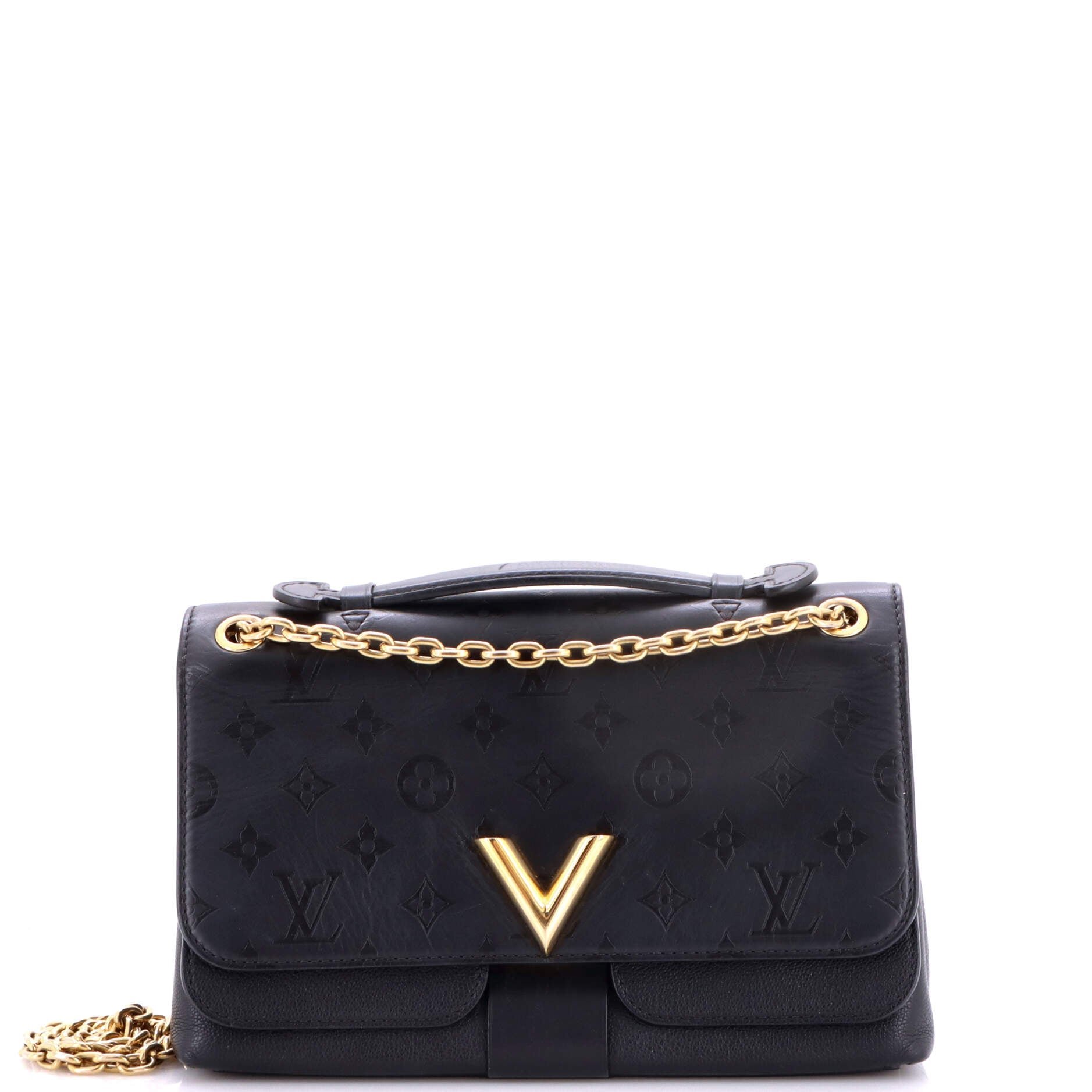 Very Chain Bag Monogram Leather