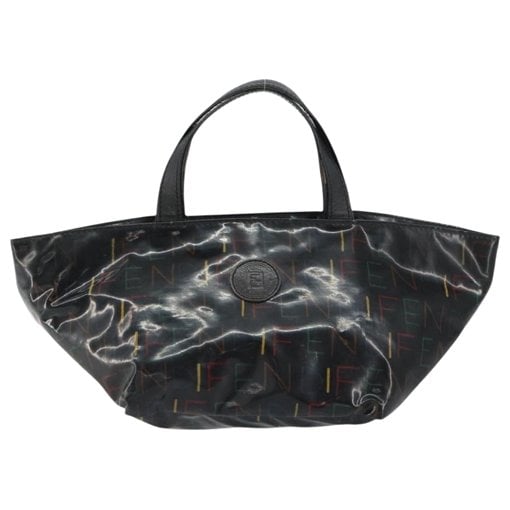 Patent leather handbag