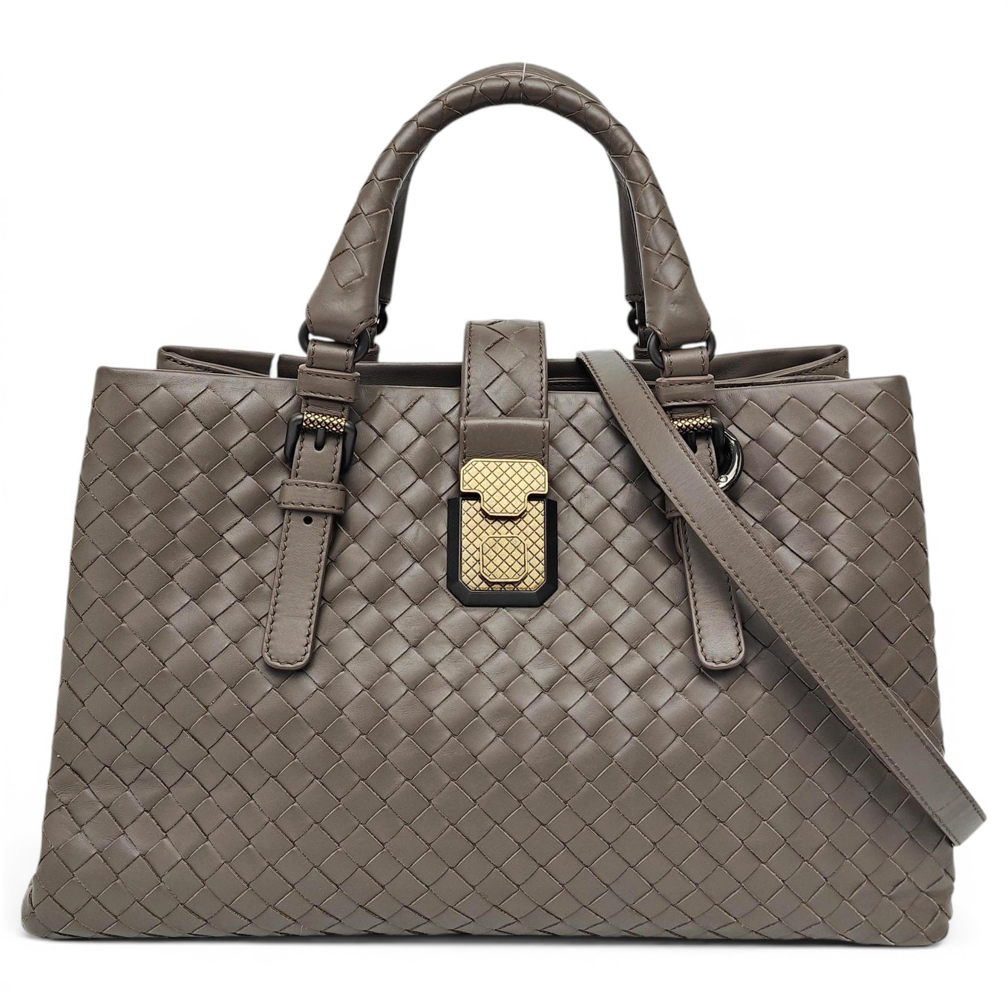 Roma leather handbag