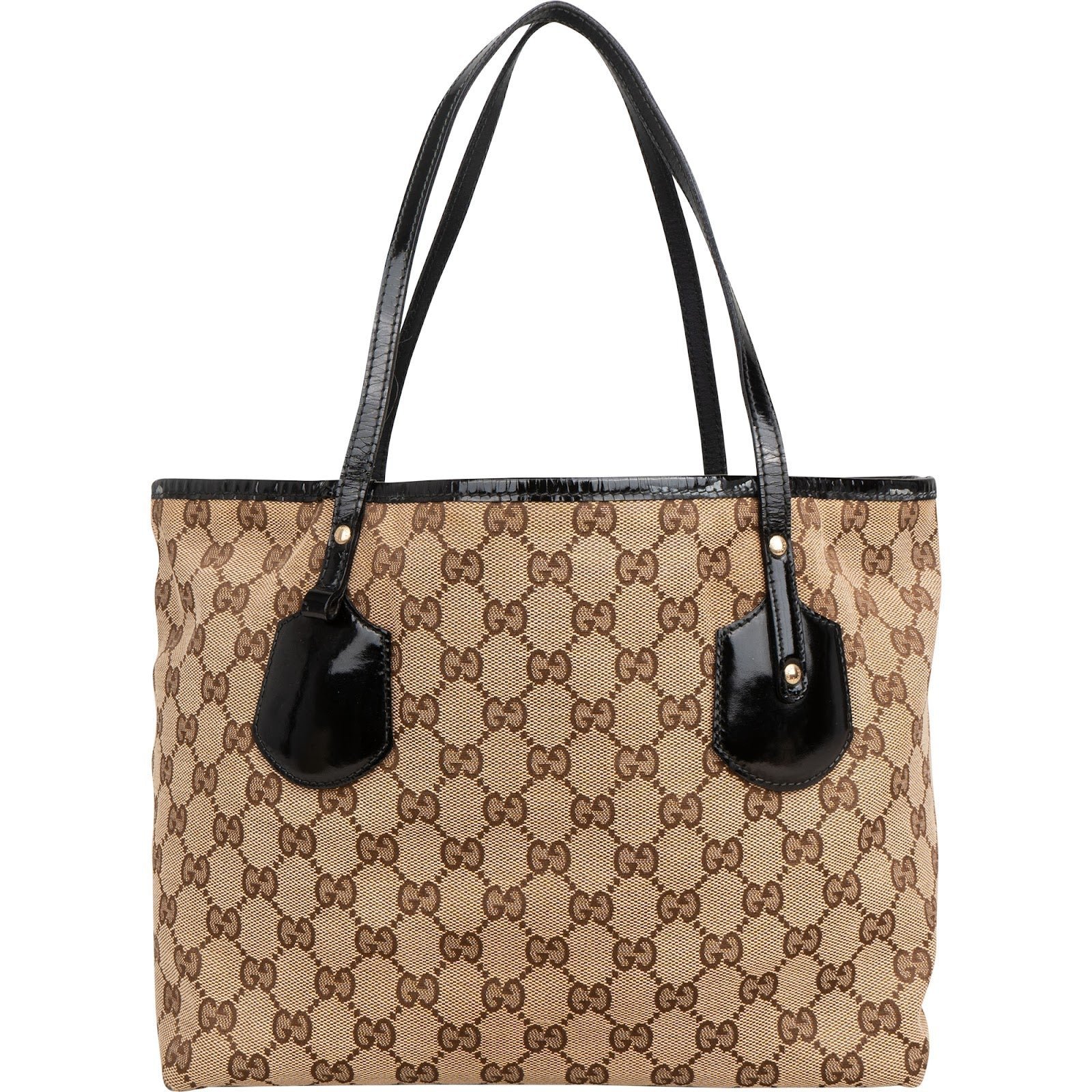 Charmy patent leather handbag
