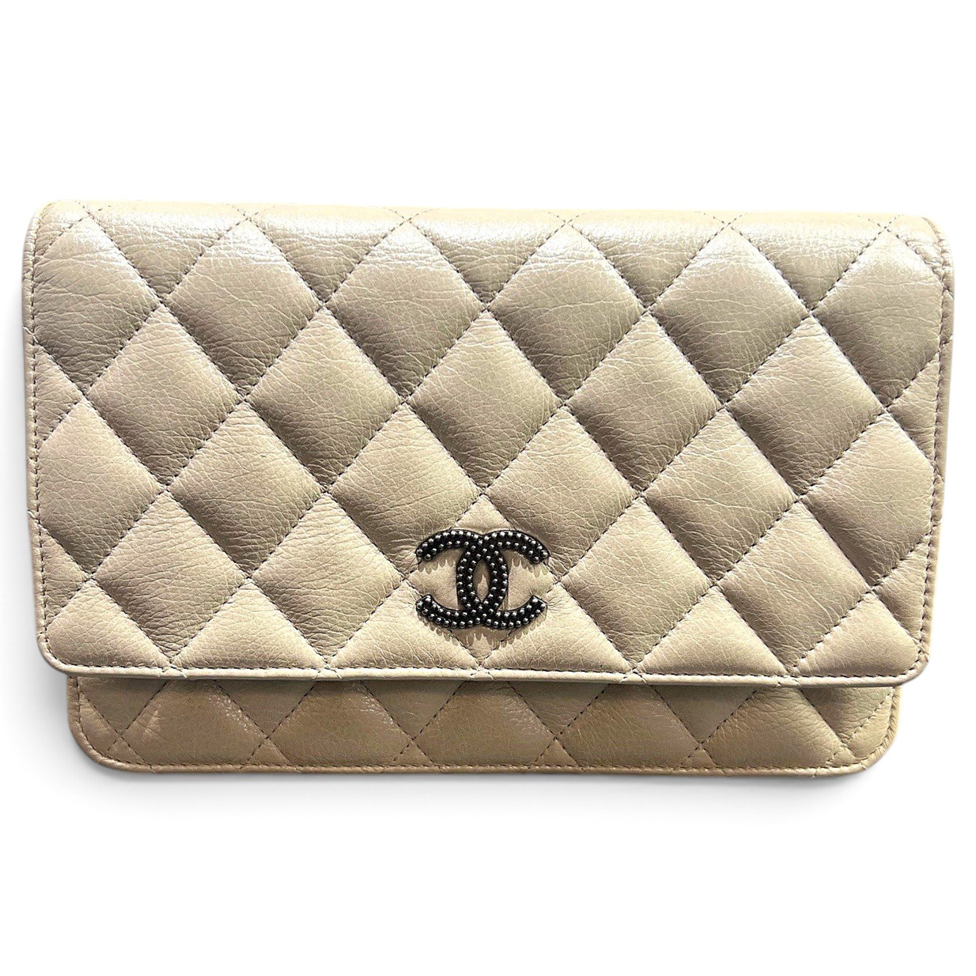 Wallet On Chain Timeless/Classique leather crossbody bag