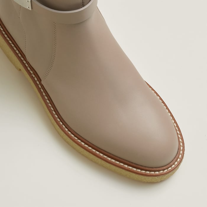 Beige Mastic History Ankle Boot