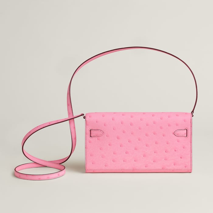 Rose Bubblegum Kelly Classique to Go Wallet