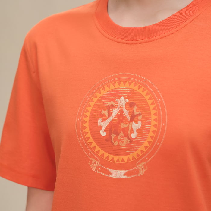 Orange Pop "Mors a Jouets" T-shirt Dress