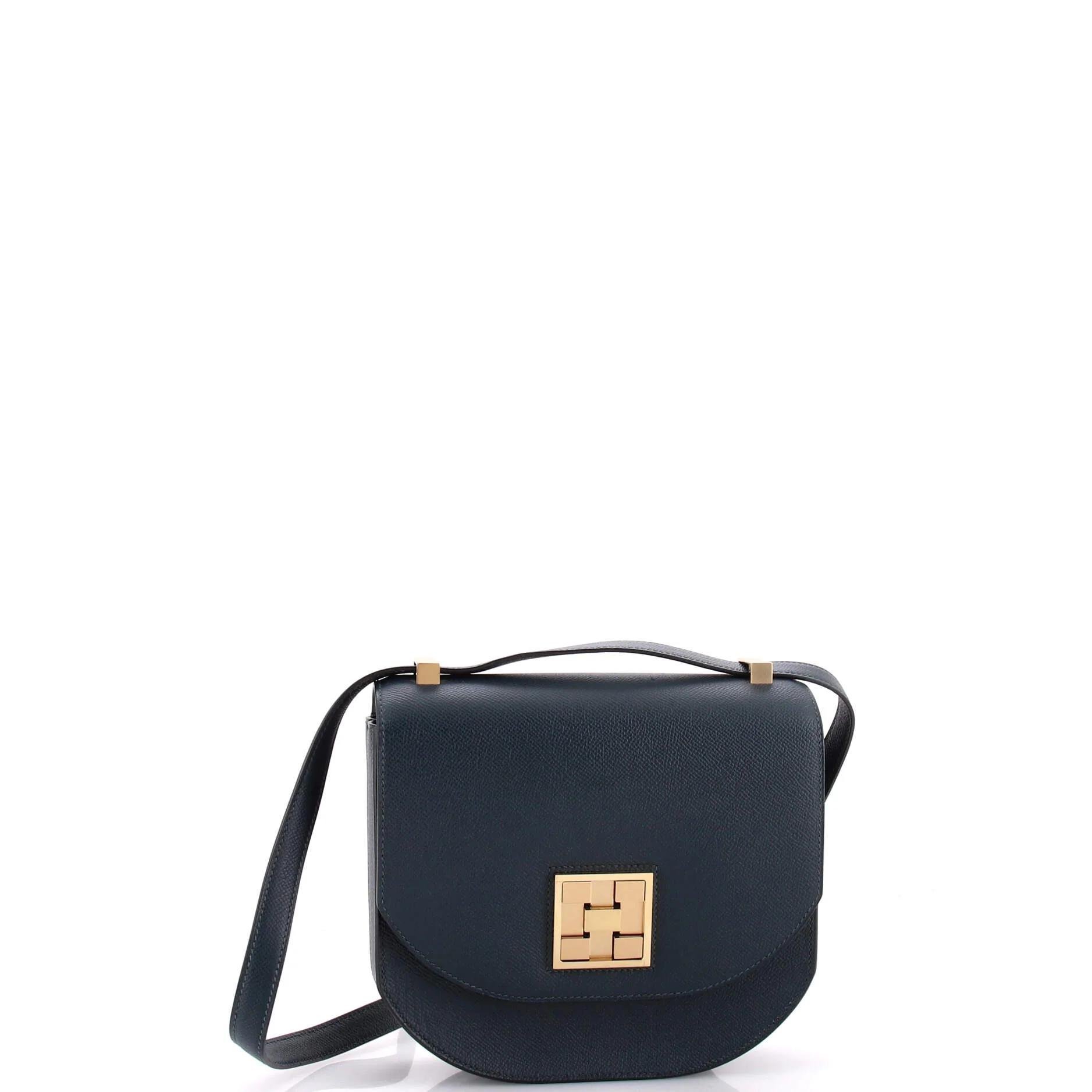 Leather crossbody bag