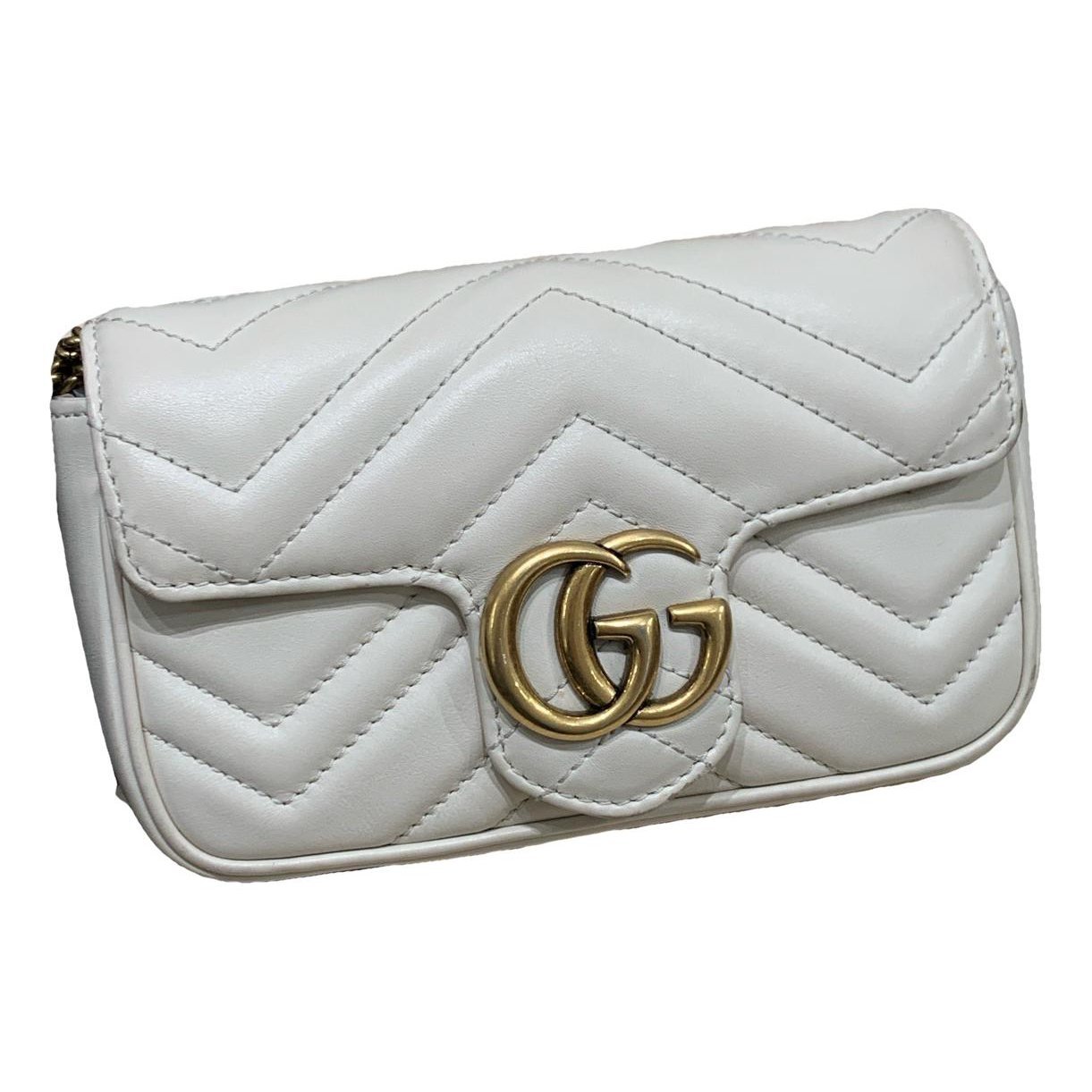 GG Marmont Flap leather crossbody bag