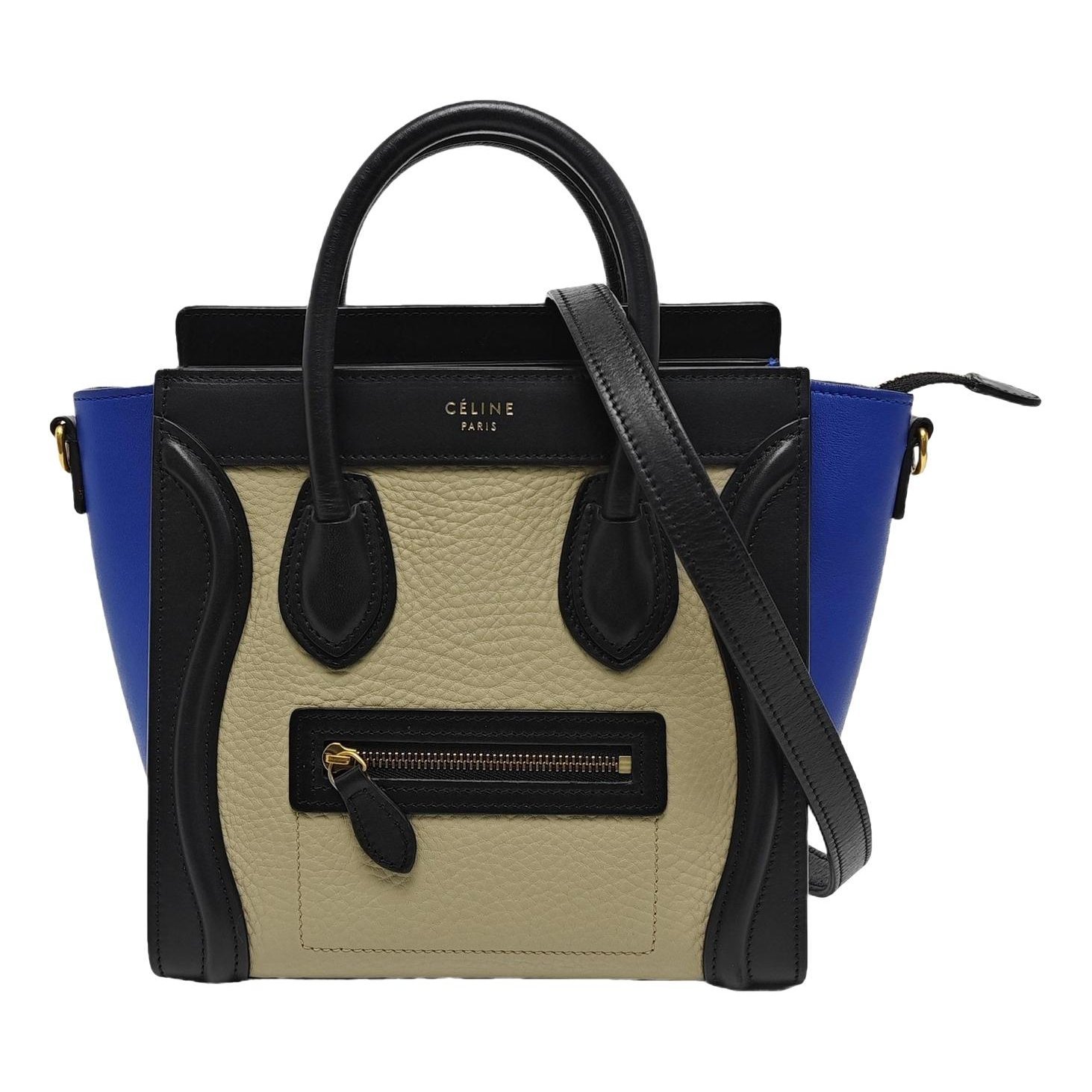 Luggage leather handbag