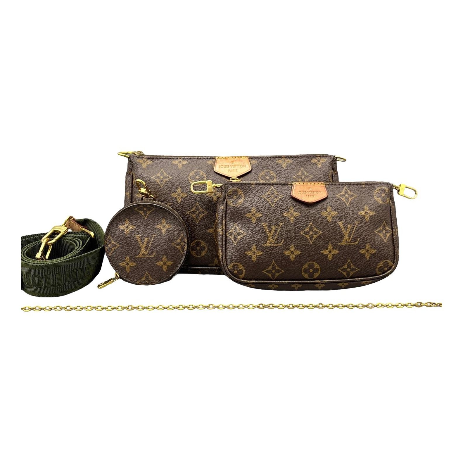 Louis Vuitton Multi Pochette Accessoires cloth crossbody bag