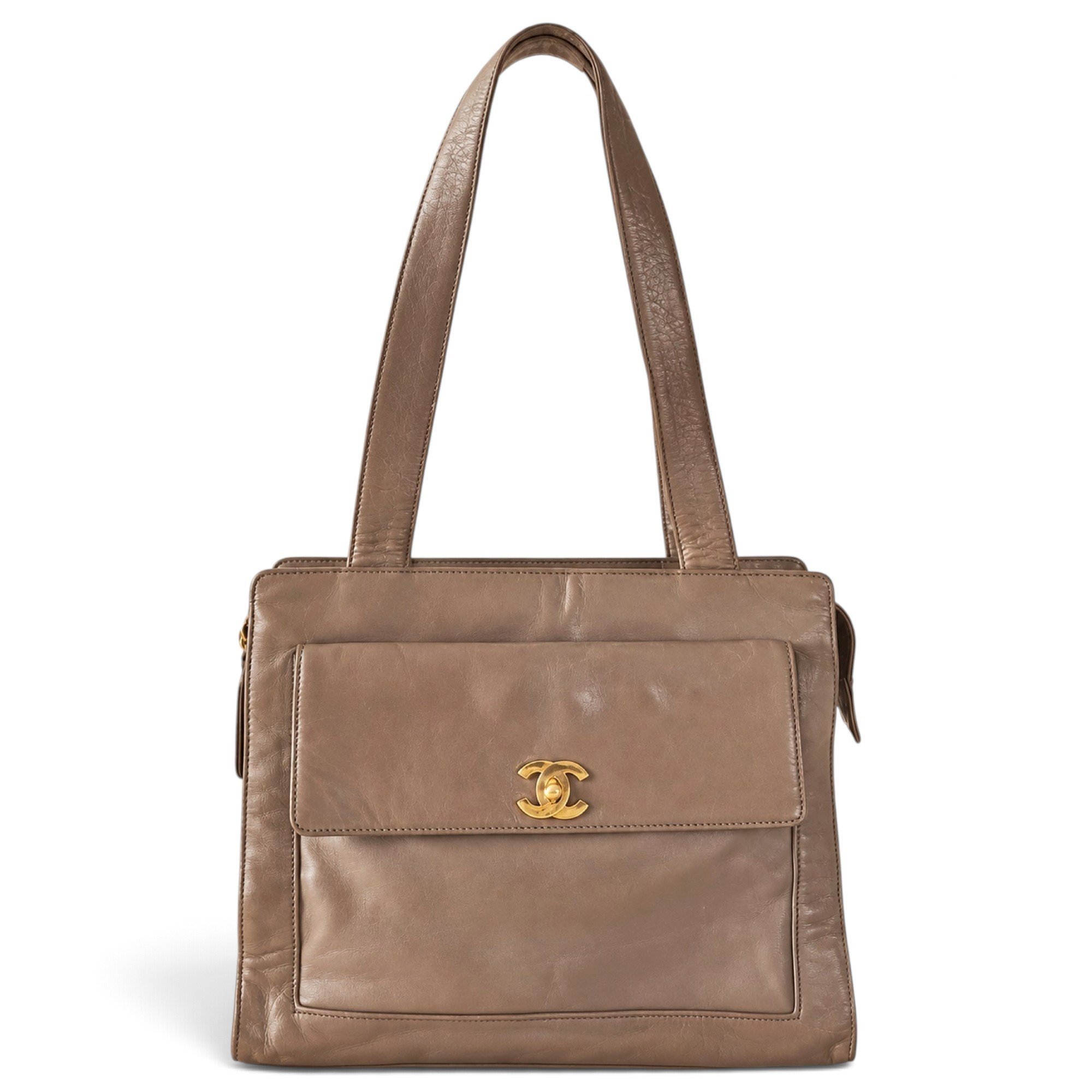 Deauville leather tote