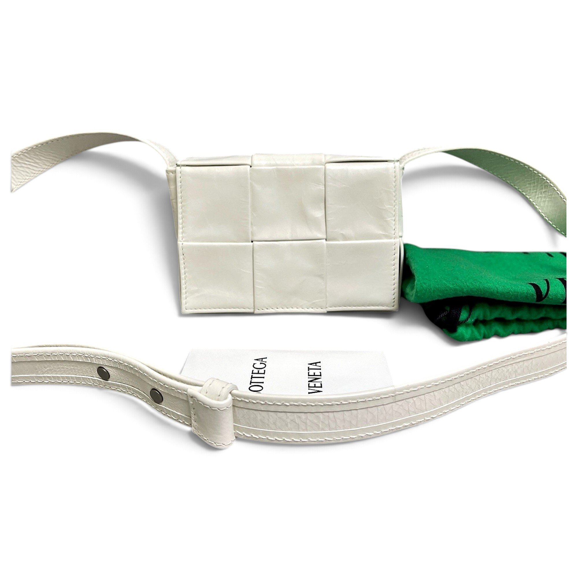 Cassette Padded leather crossbody bag