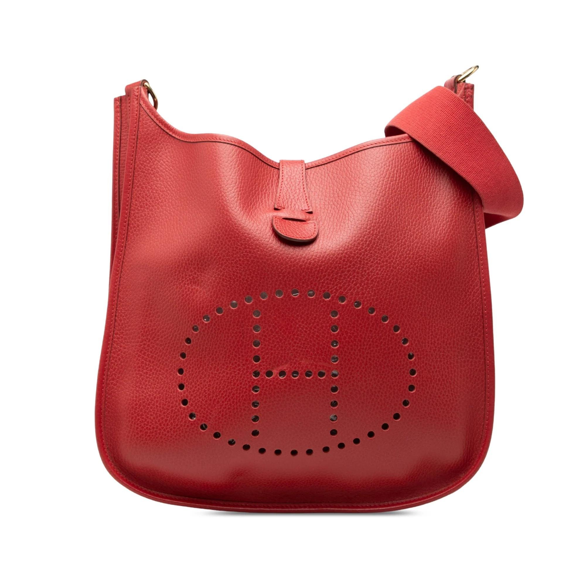 Evelyne leather handbag