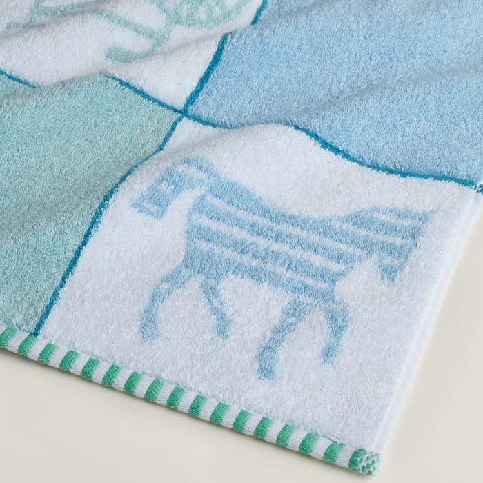 Les Cabanes Washcloth