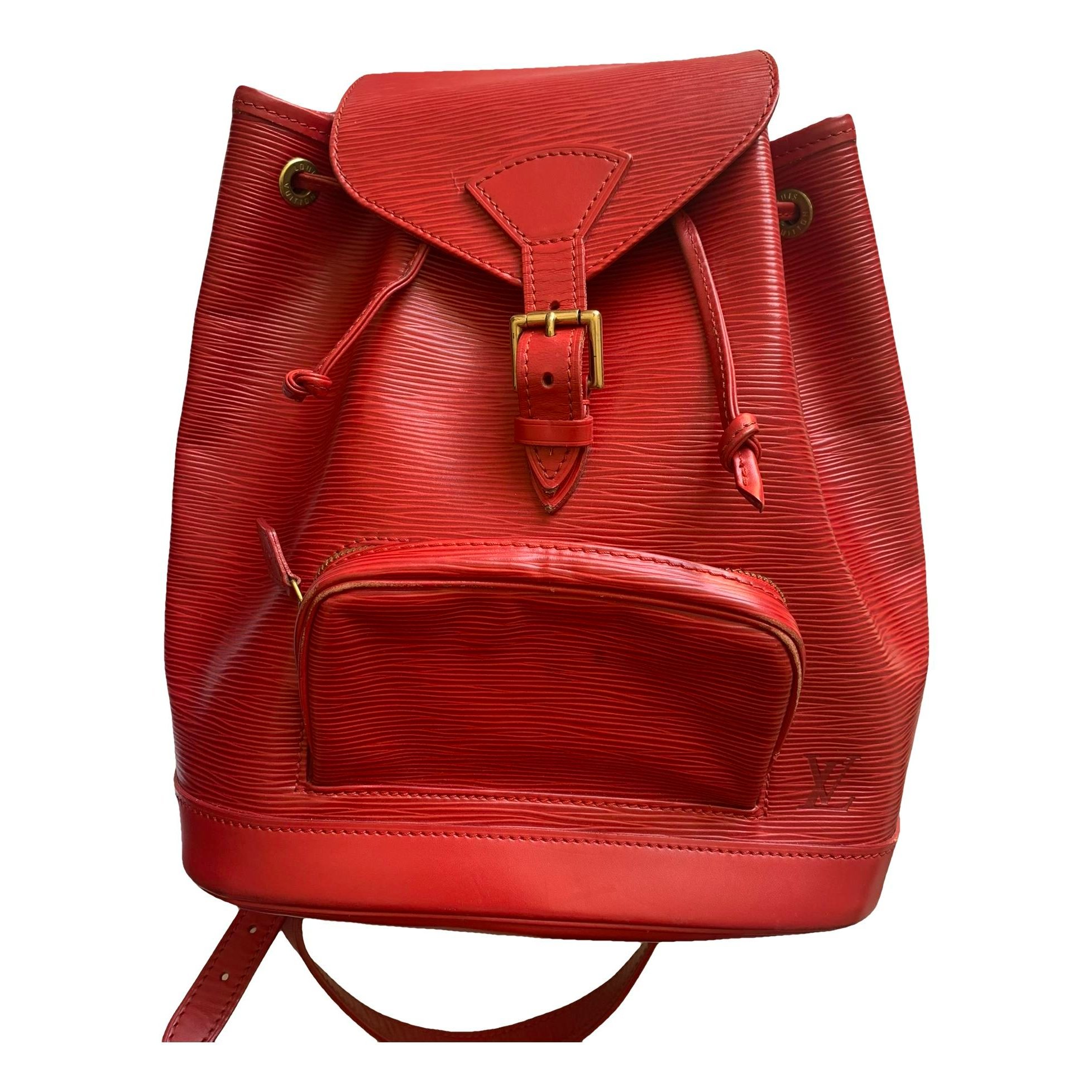 Montsouris leather backpack