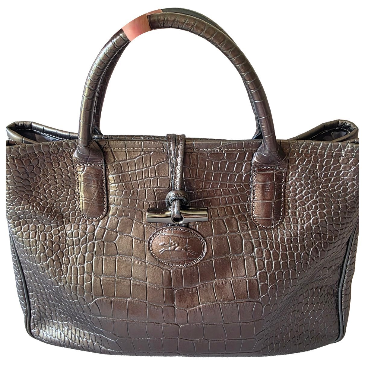 Roseau leather handbag