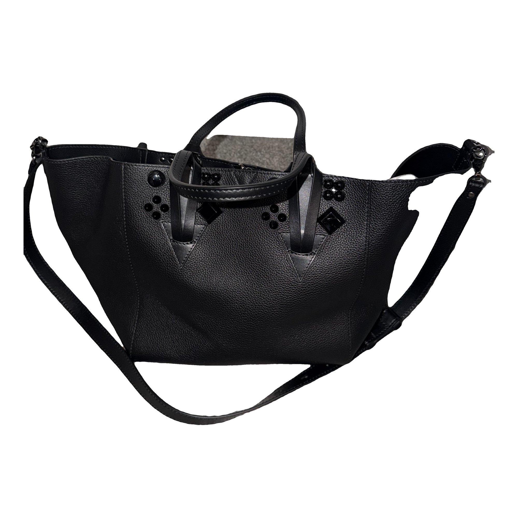 Leather tote