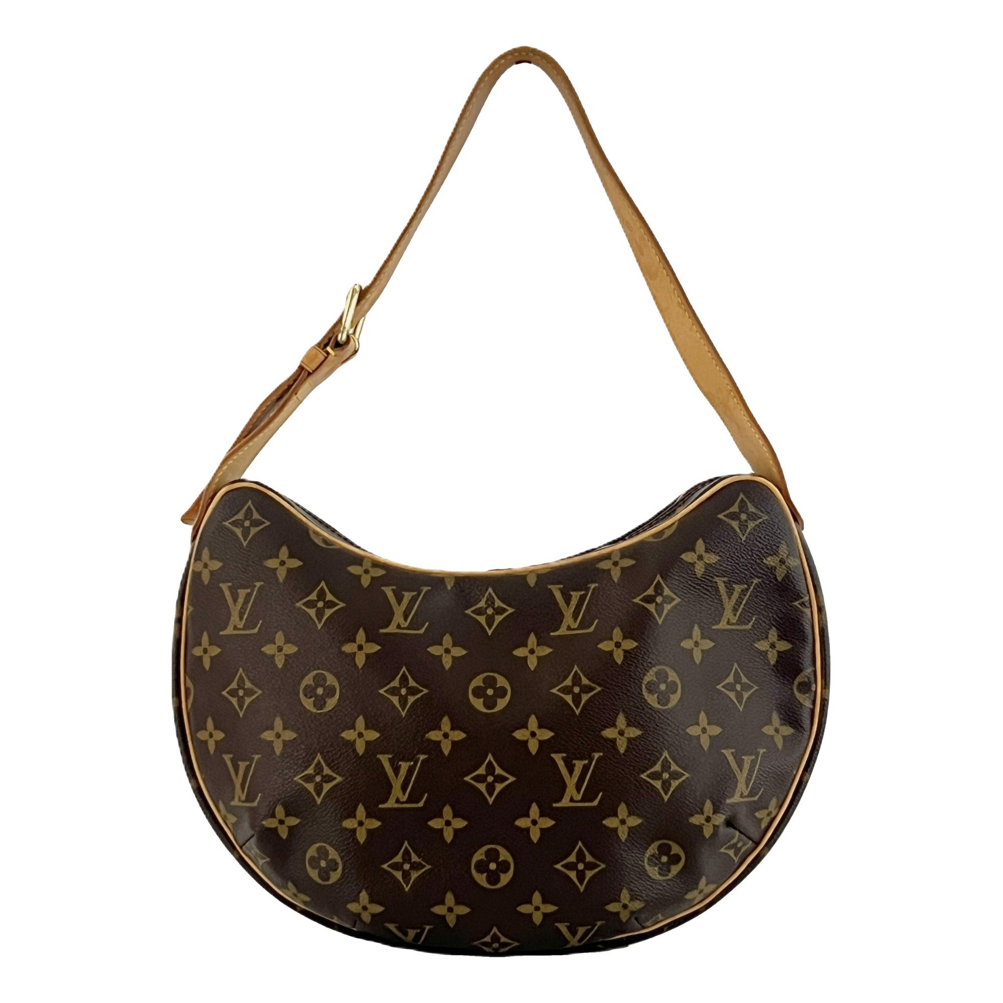 Croissant cloth handbag