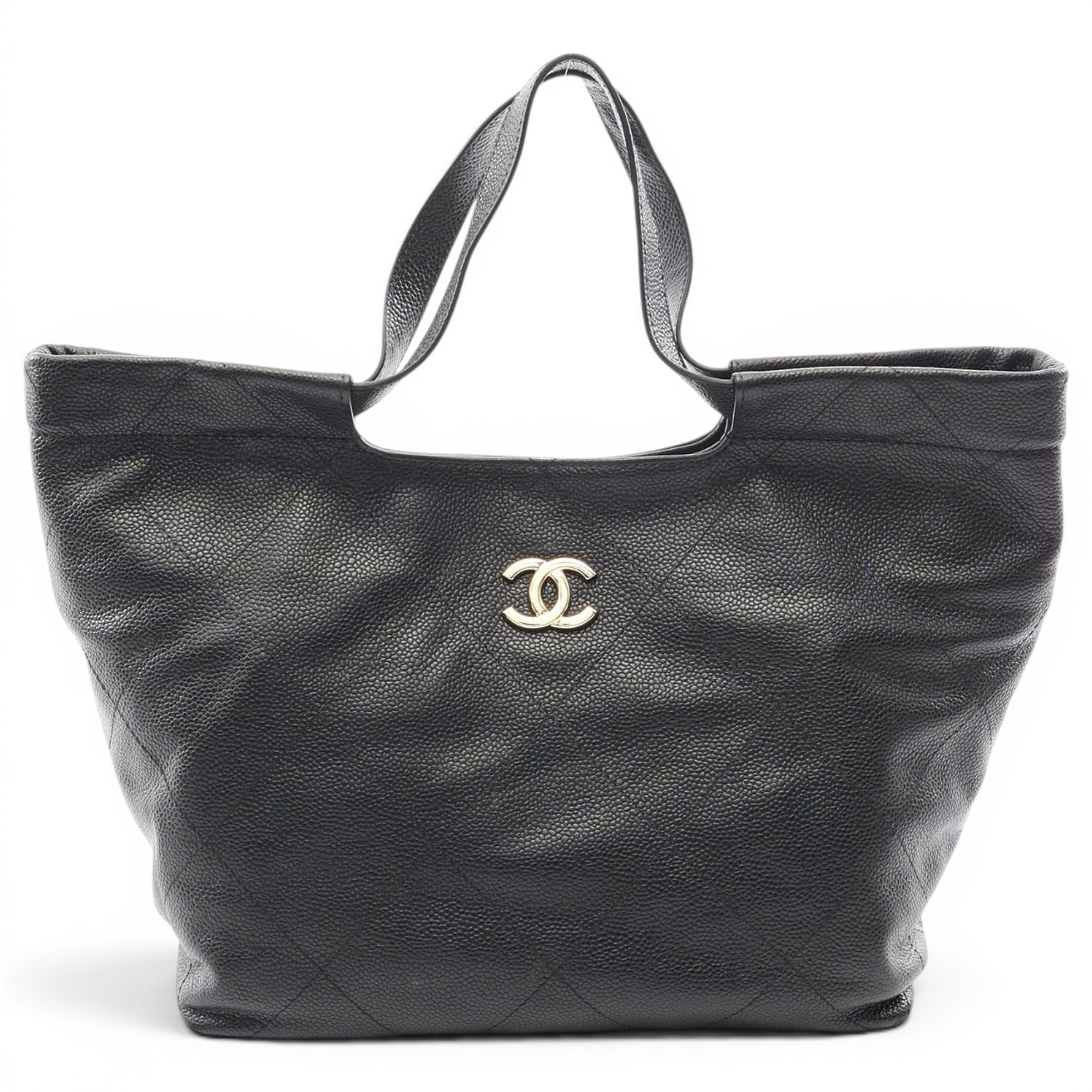 Leather tote
