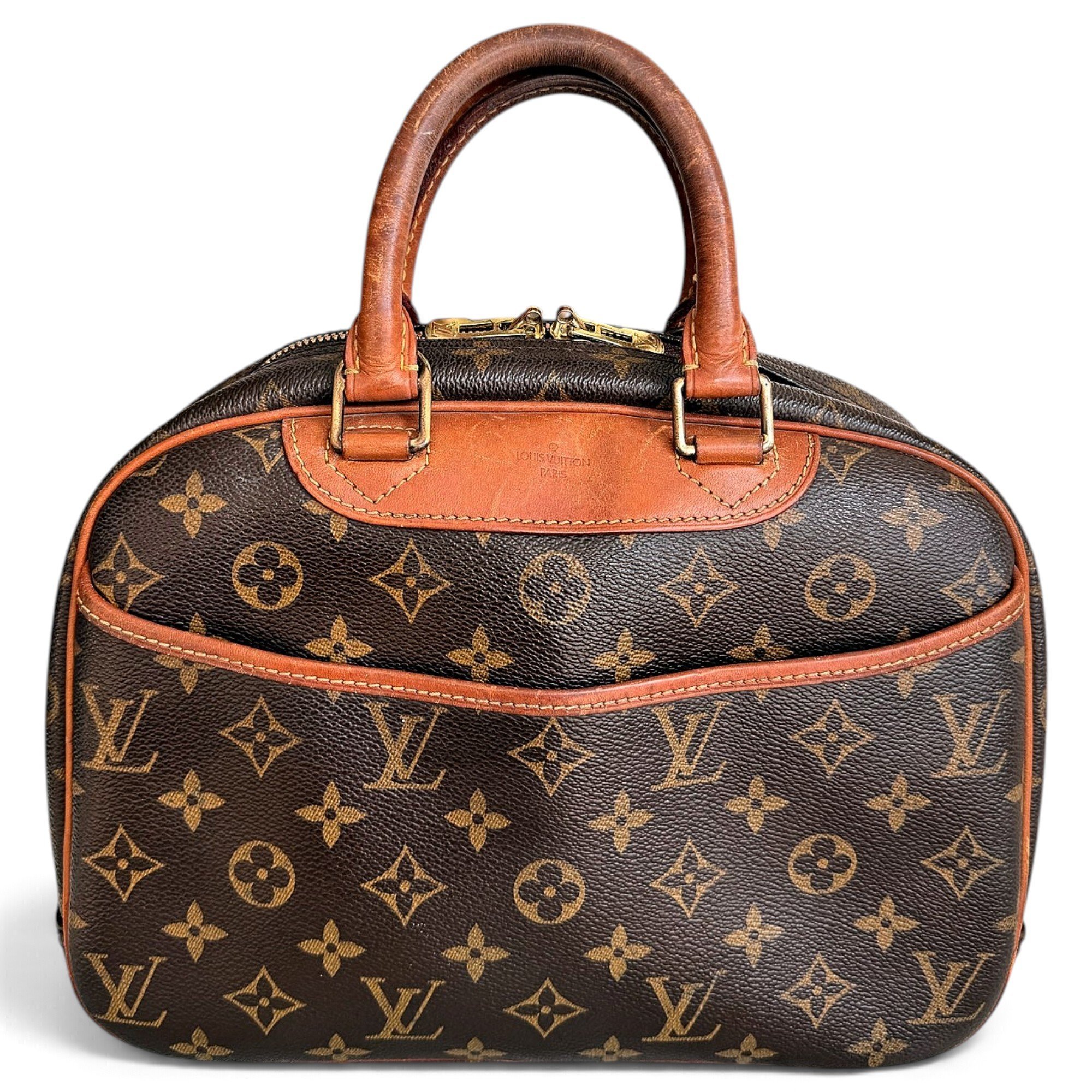 Deauville leather handbag