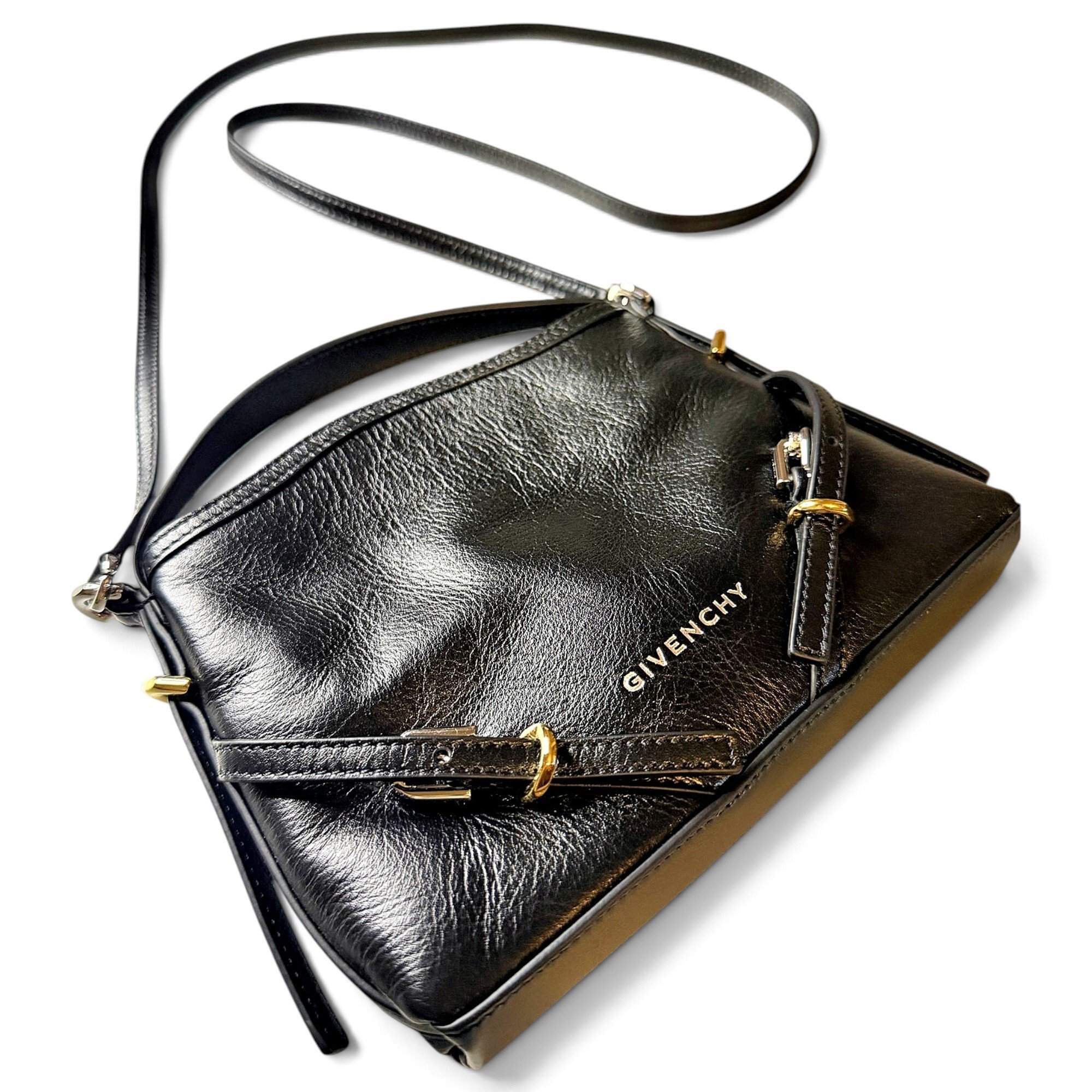 Givenchy Voyou leather crossbody bag