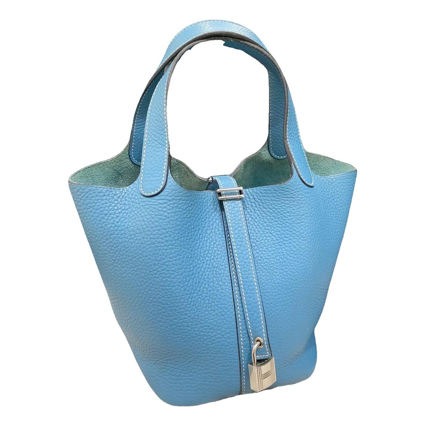Picotin leather handbag