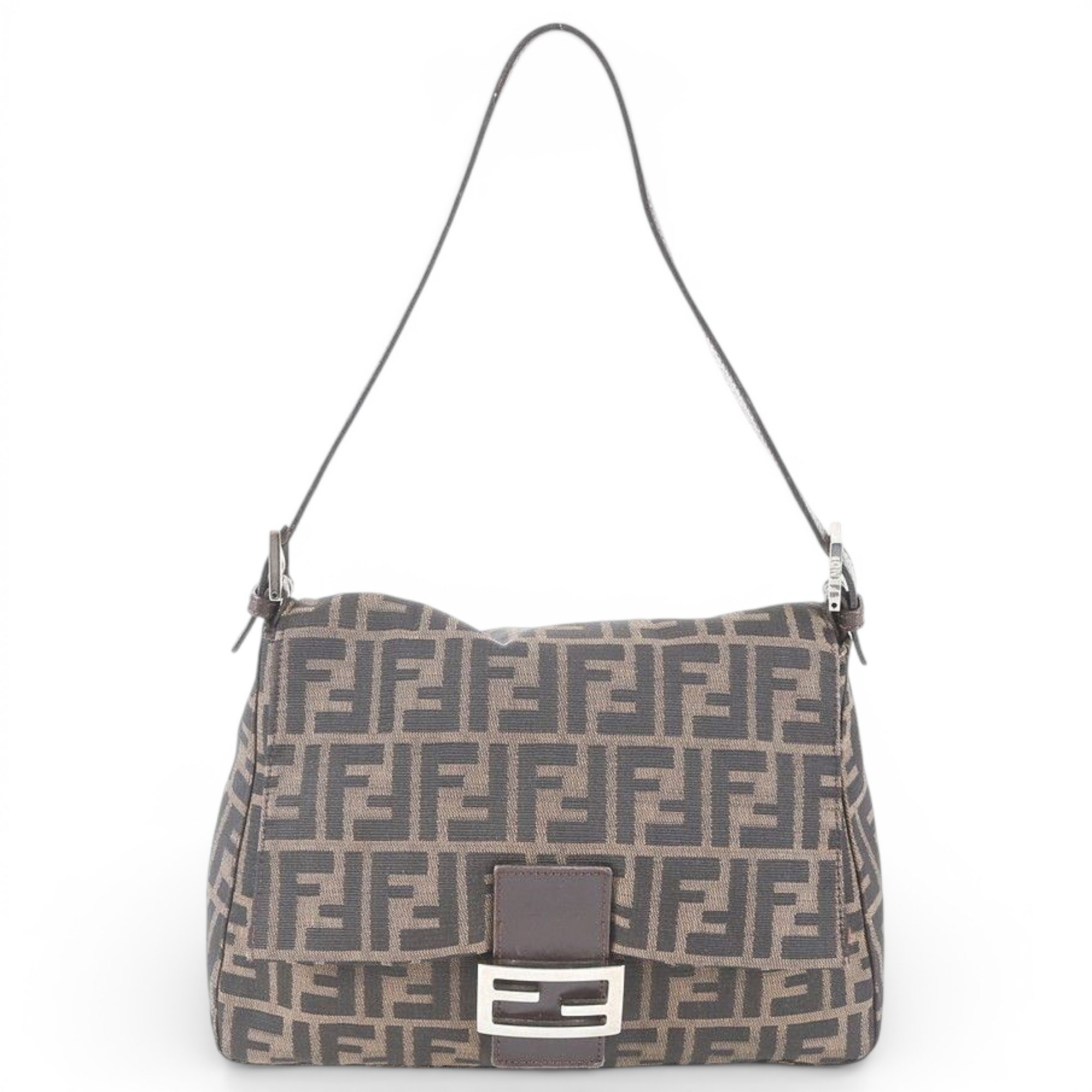 Baguette leather handbag