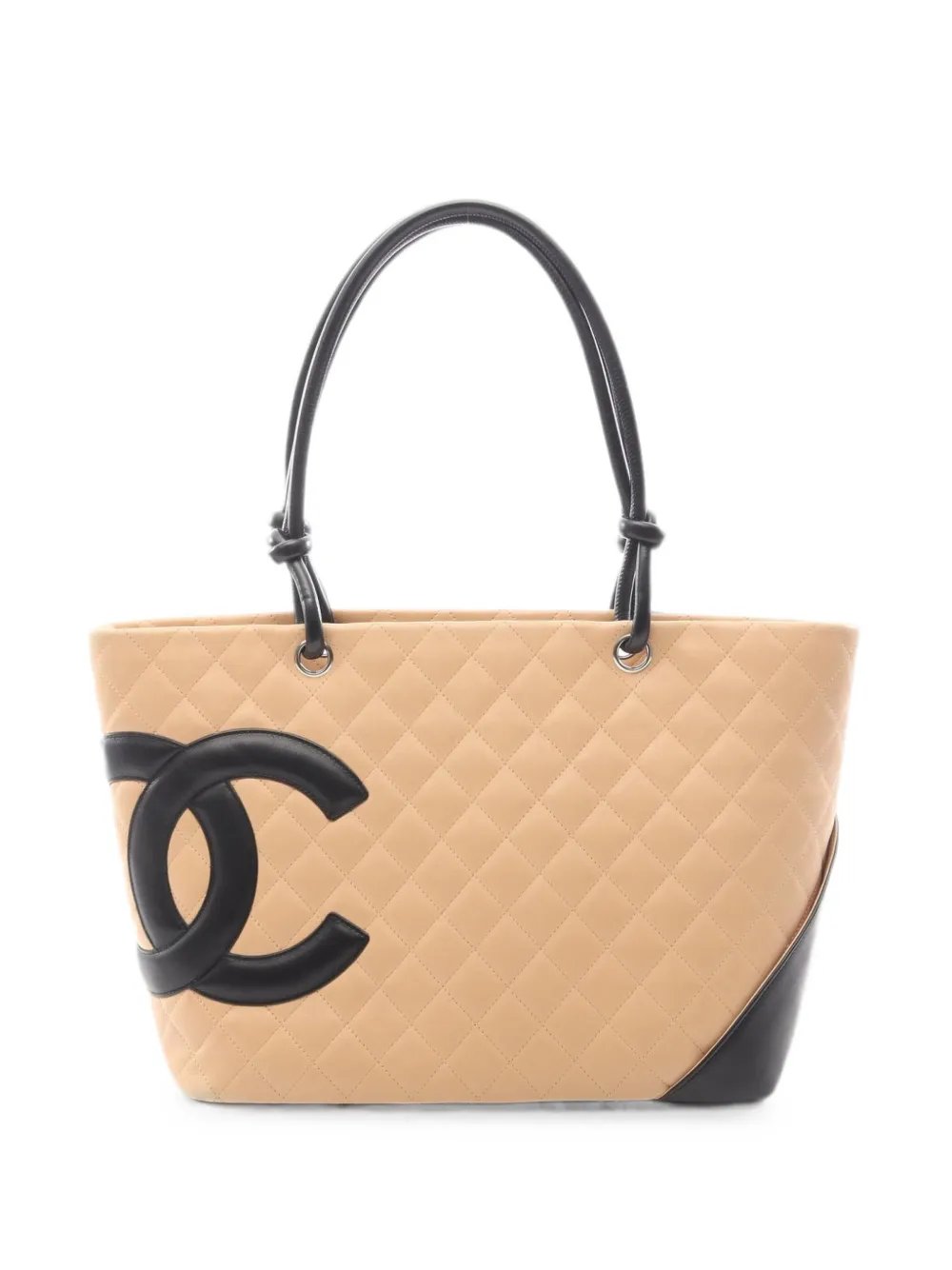 2004-2005 Cambon diamond-quilted tote bag
