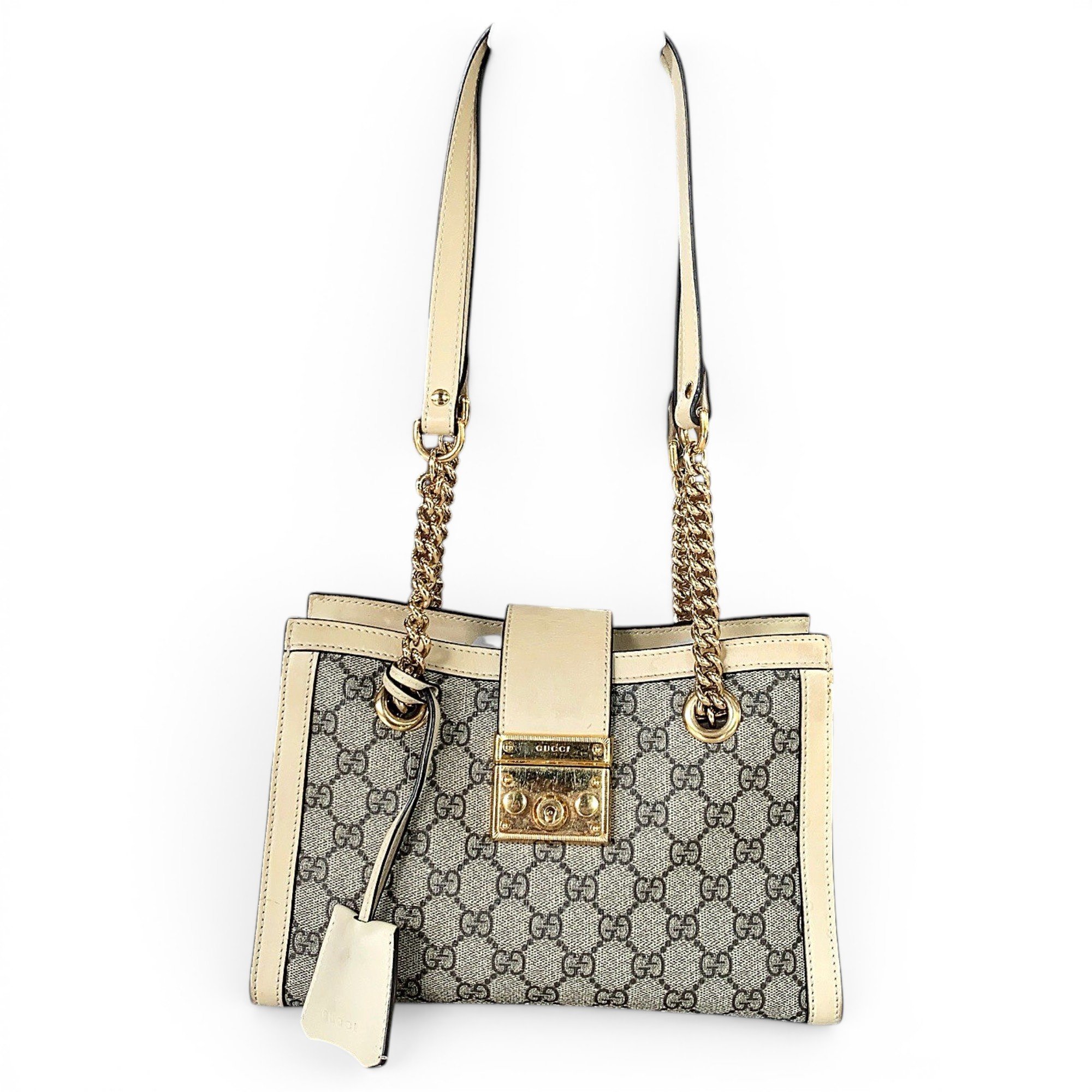 Padlock cloth handbag