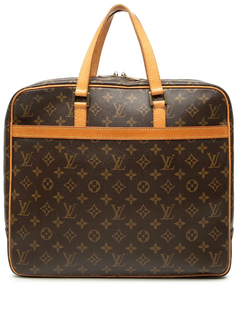 2002 Monogram Pegase Porte Documents business bag