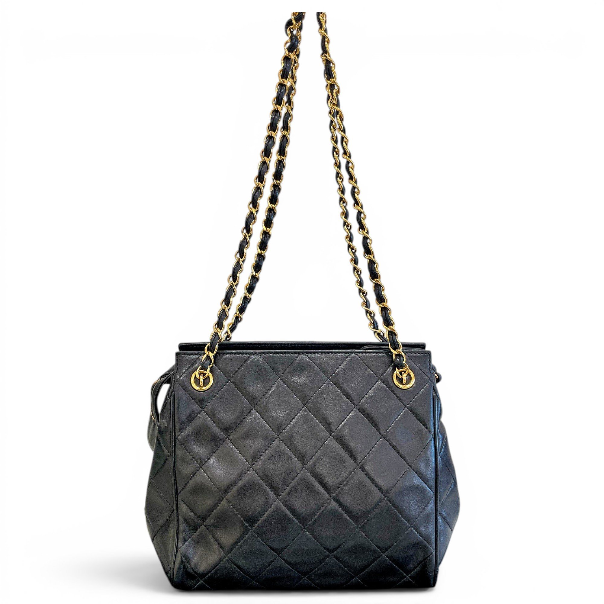 Petite Shopping Tote leather tote
