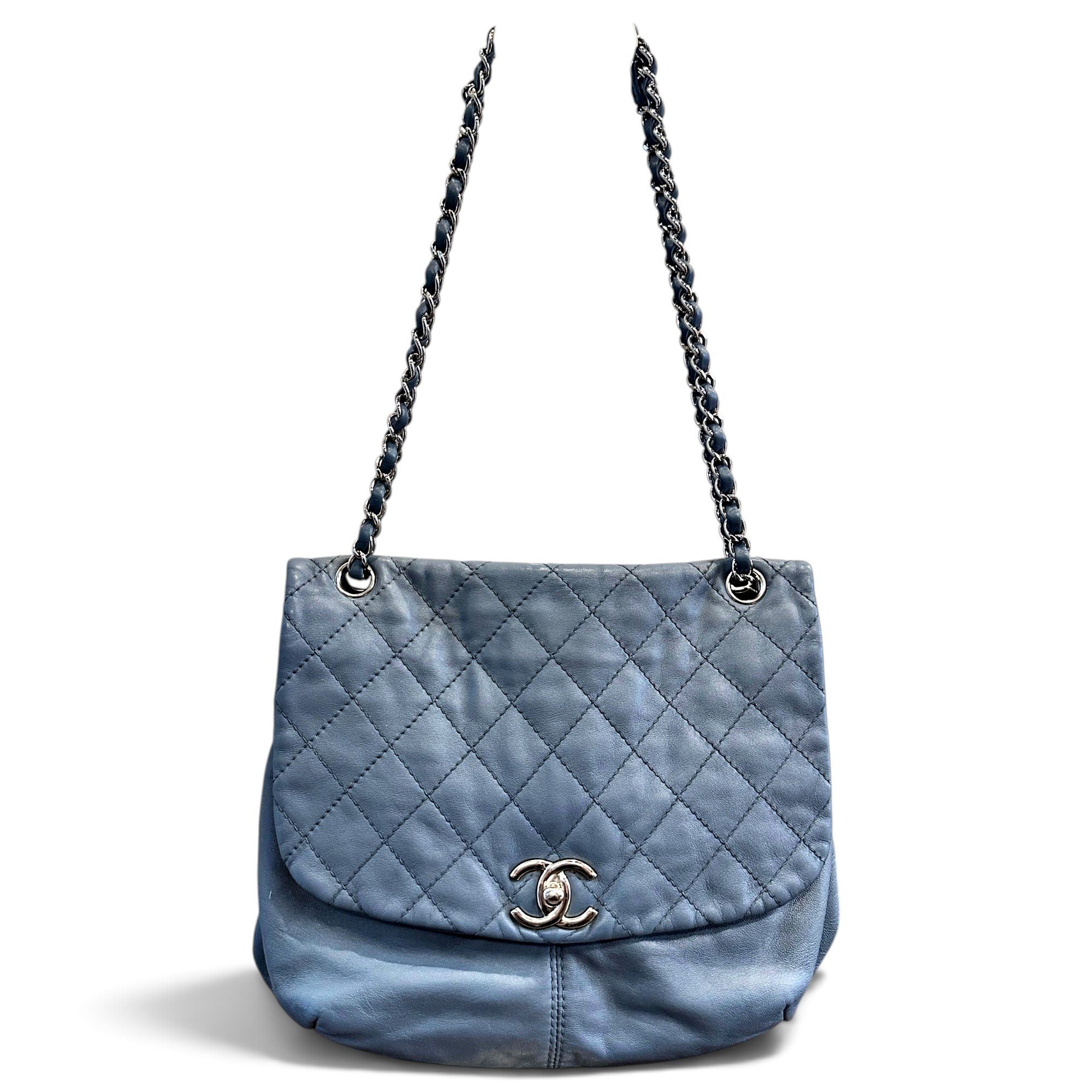 Chain Around leather crossbody bag