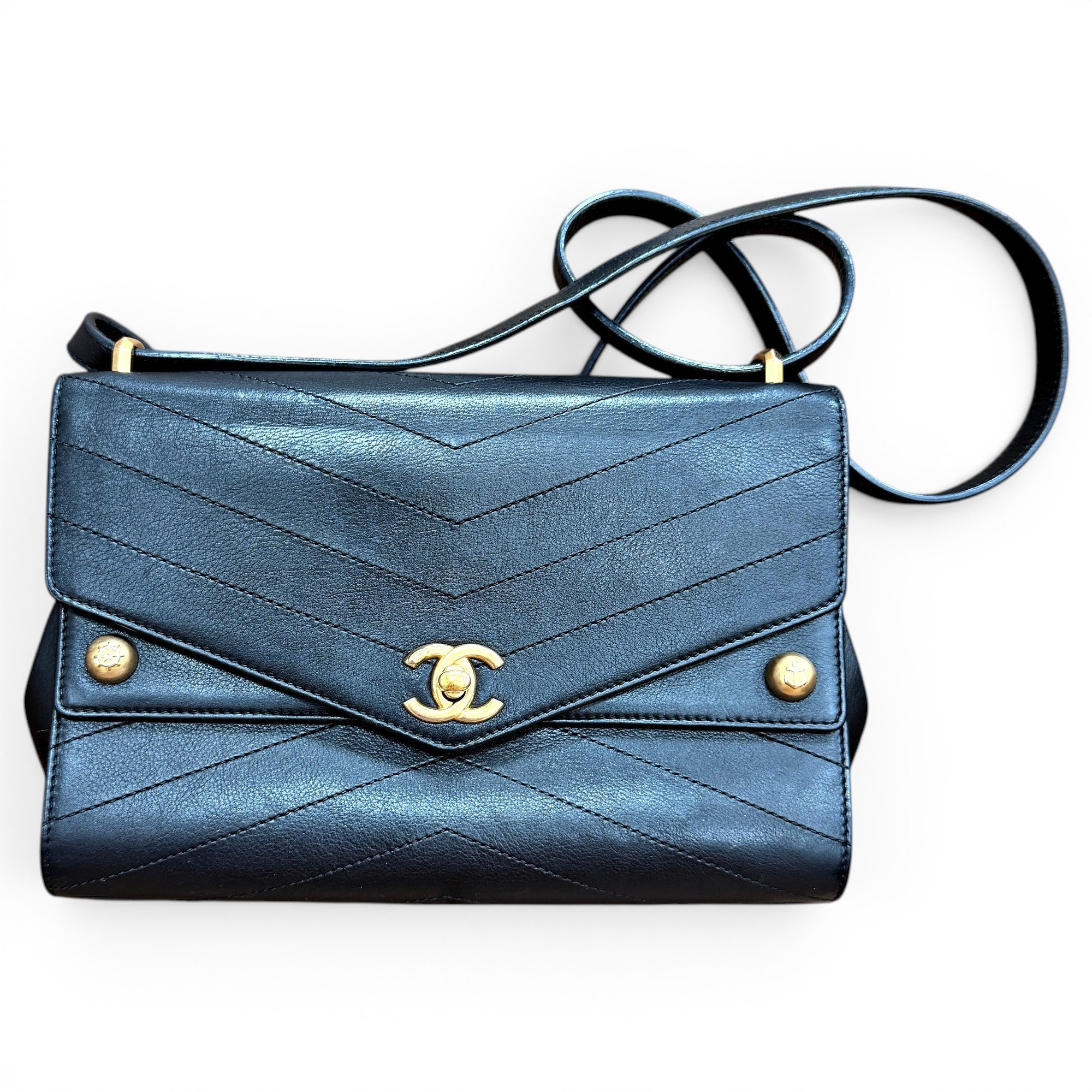 Leather crossbody bag