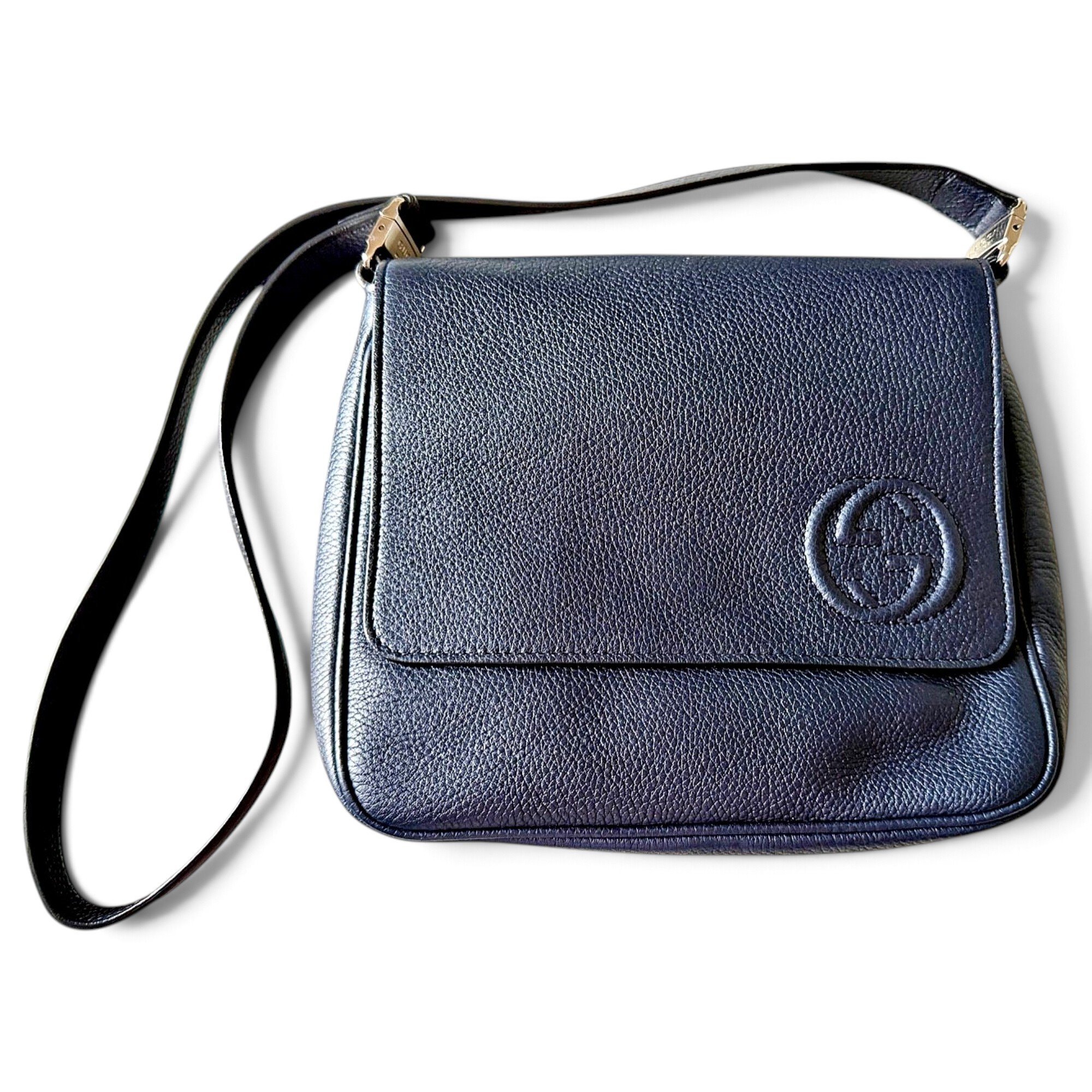Leather crossbody bag