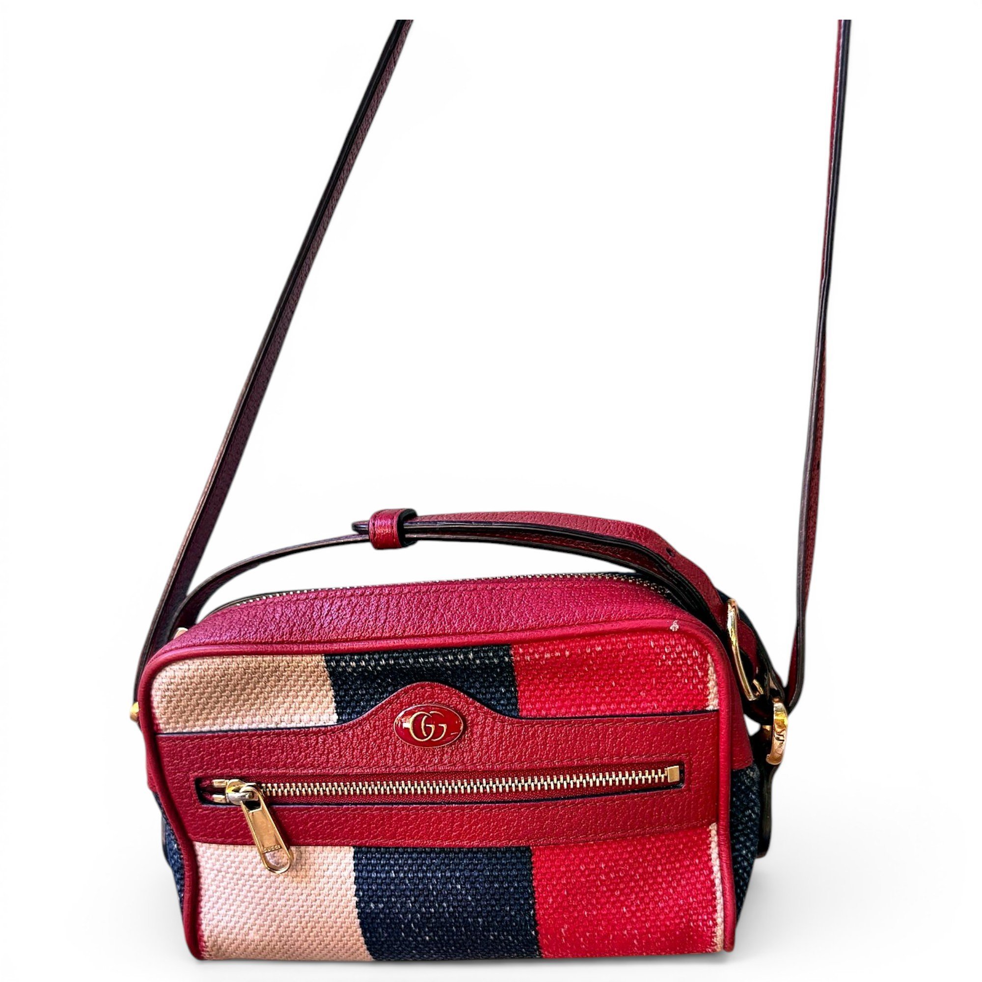 Ophidia leather crossbody bag