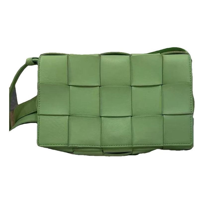 Cassette leather crossbody bag
