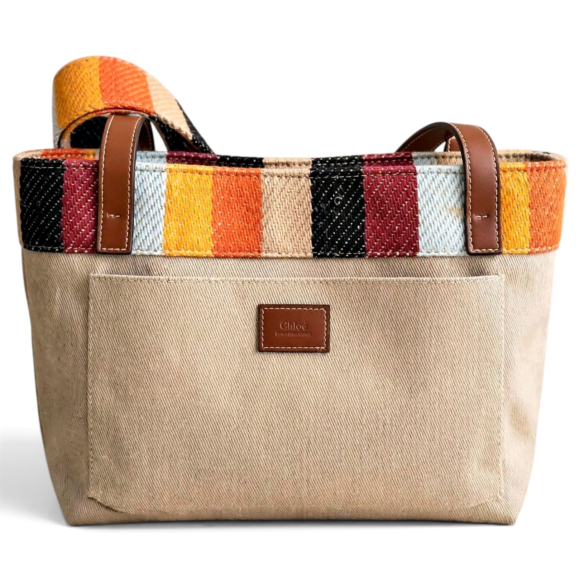 Woody cloth tote