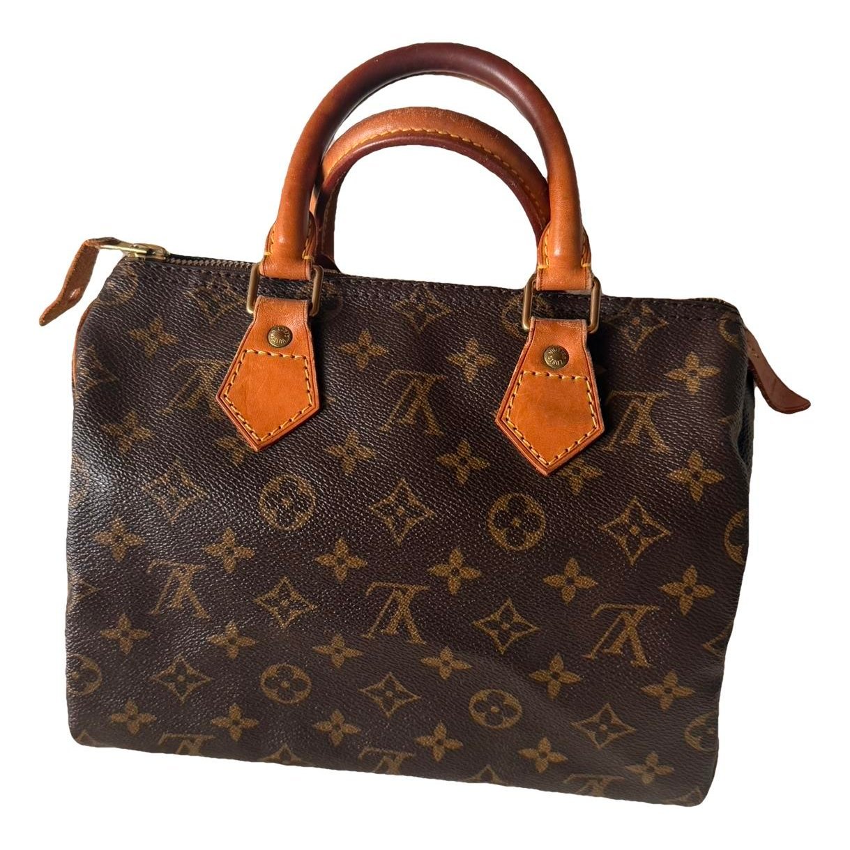 Speedy leather handbag