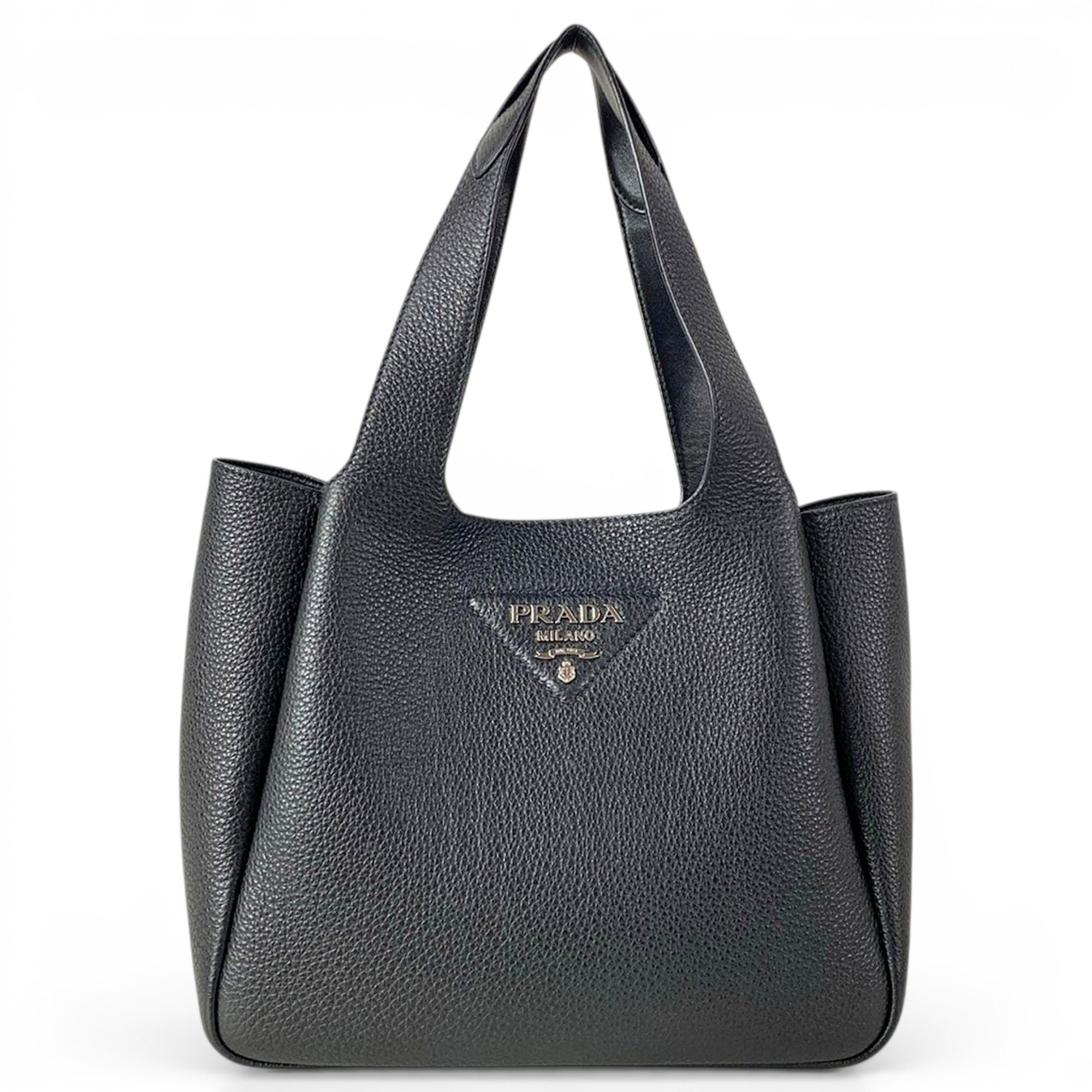 Leather tote